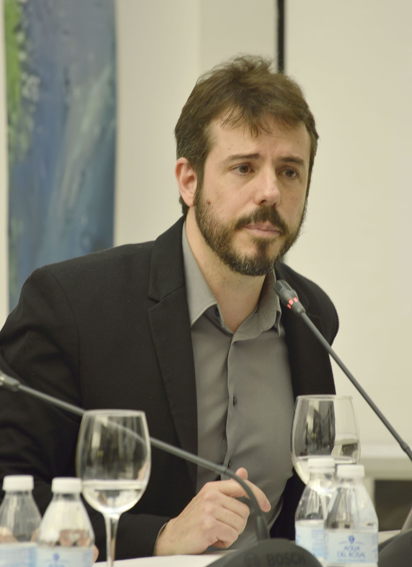 El escritor cordobés Vicente Luis Mora.