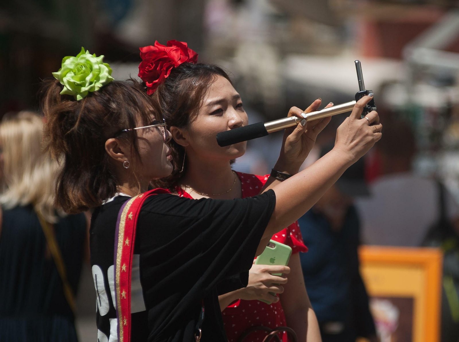 El primer día de la Feria de Málaga en el Centro, en fotos