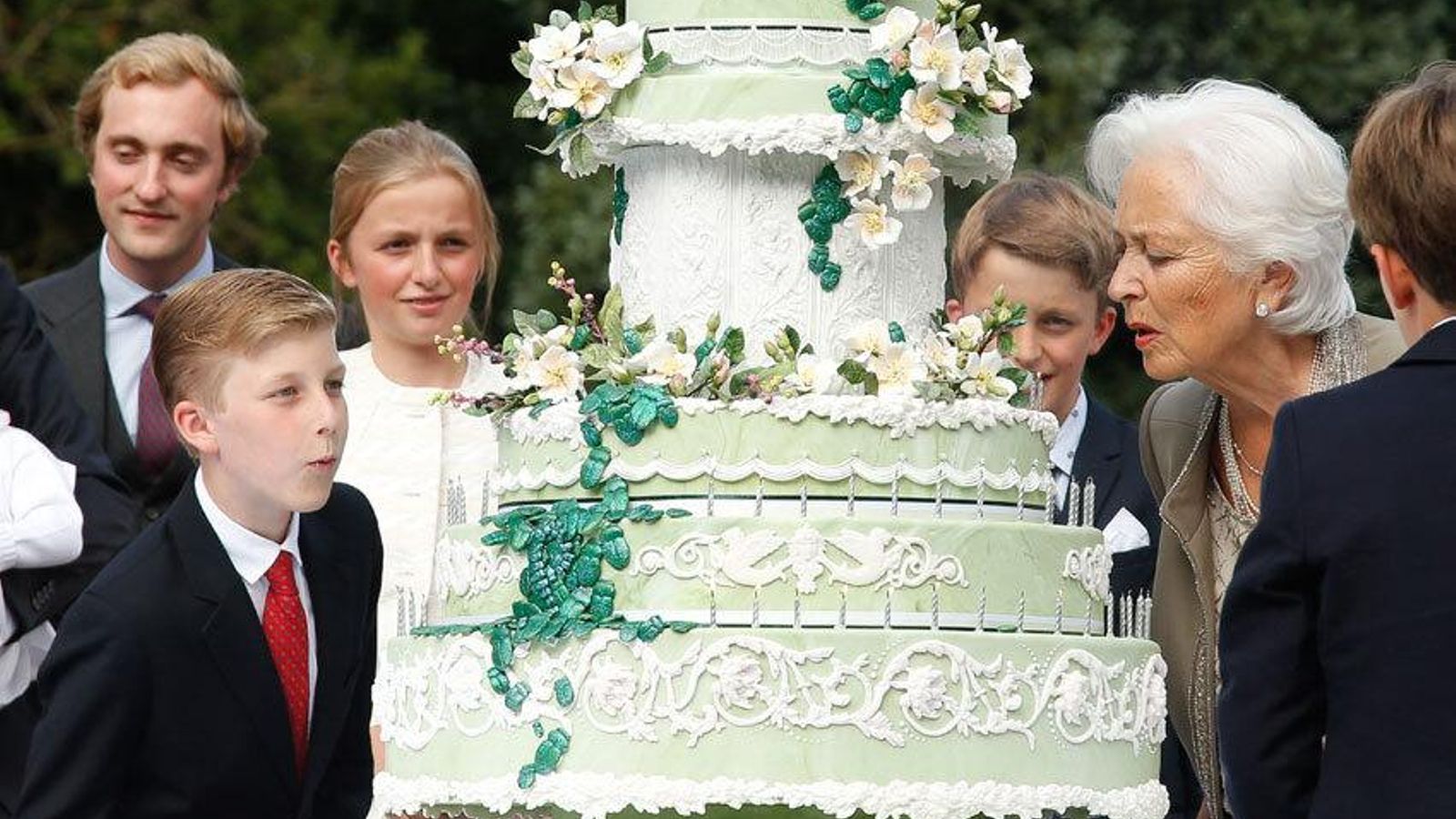 80 cumpleaños de la reina Paola.
