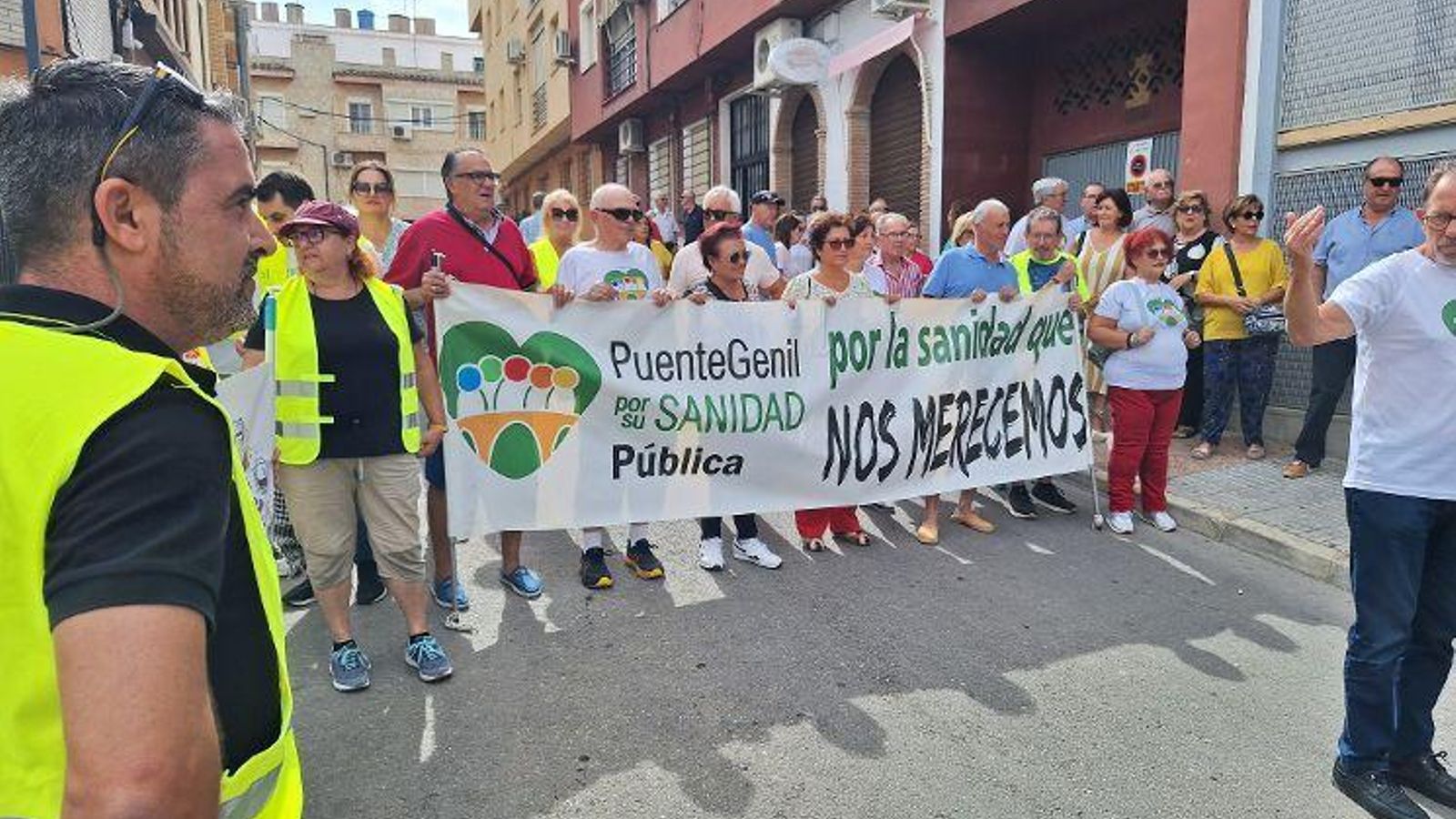 Participantes en la marcha