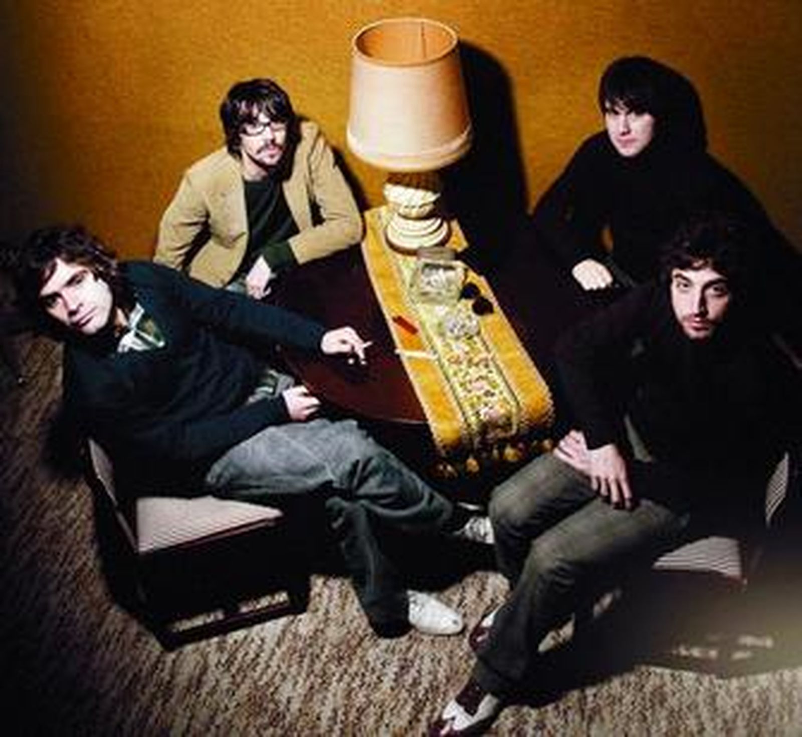 Los integrantes del cuarteto granadino, Alfredo, Noni, Alejandro y Sergio, sin apellidos.