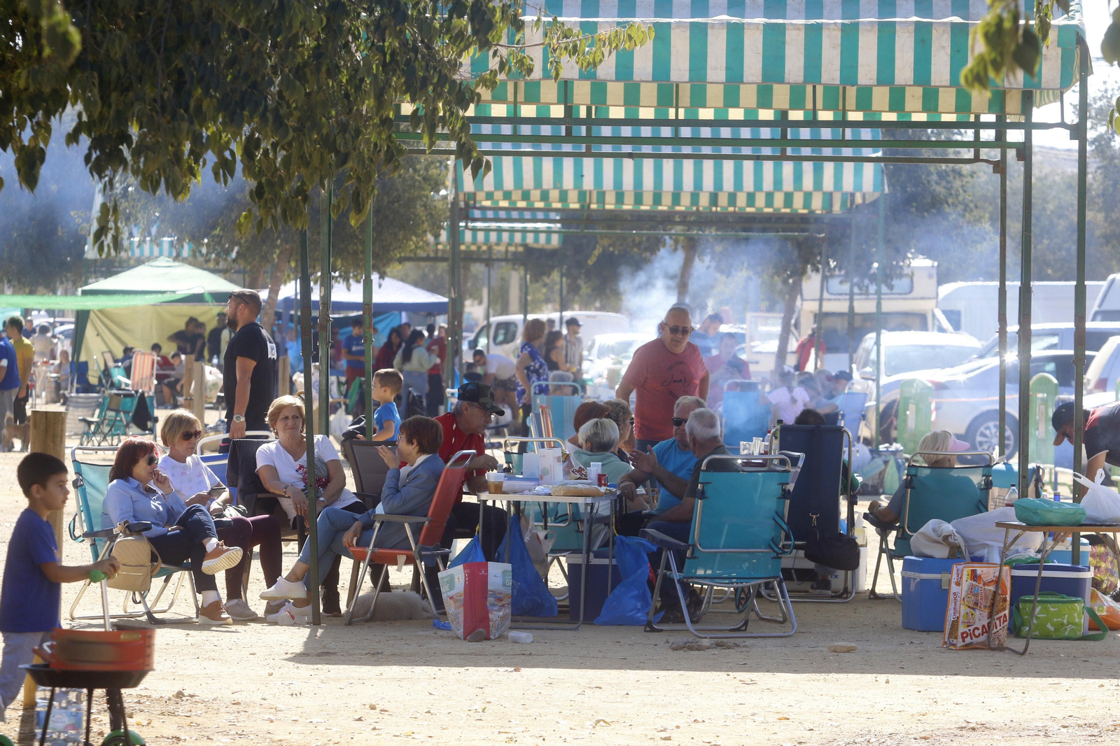 Los peroles por San Rafael, en fotografías