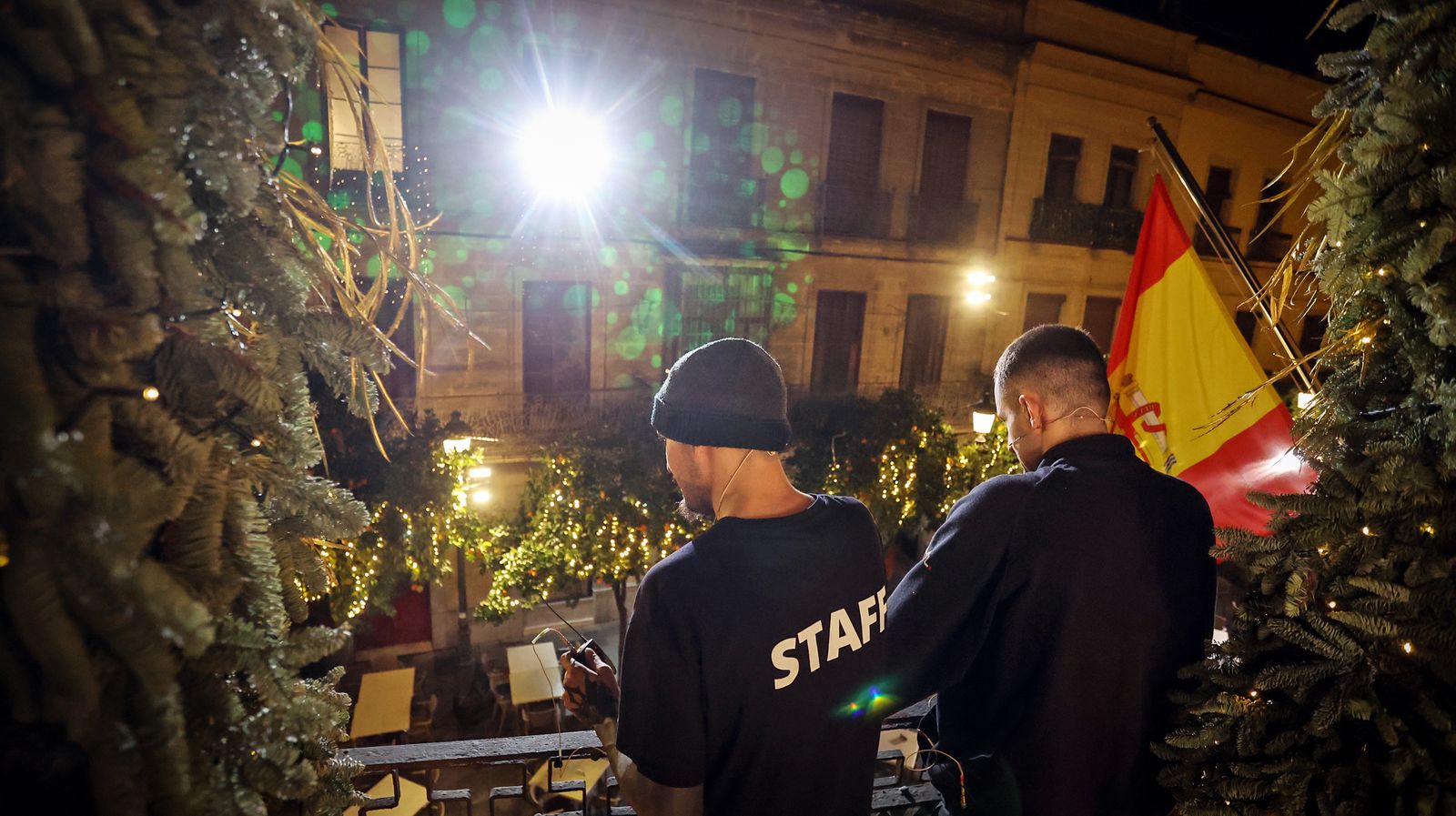 Todo preparado para las Campanadas de Canal Sur en Jerez