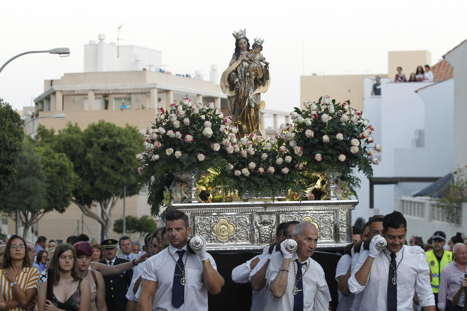 Procesión Virgen del Carmen. Aguadulce