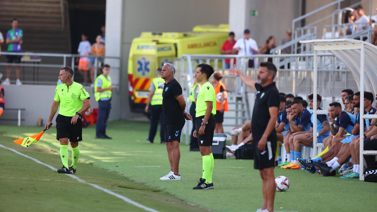 El Málaga CF - Córdoba, en fotos