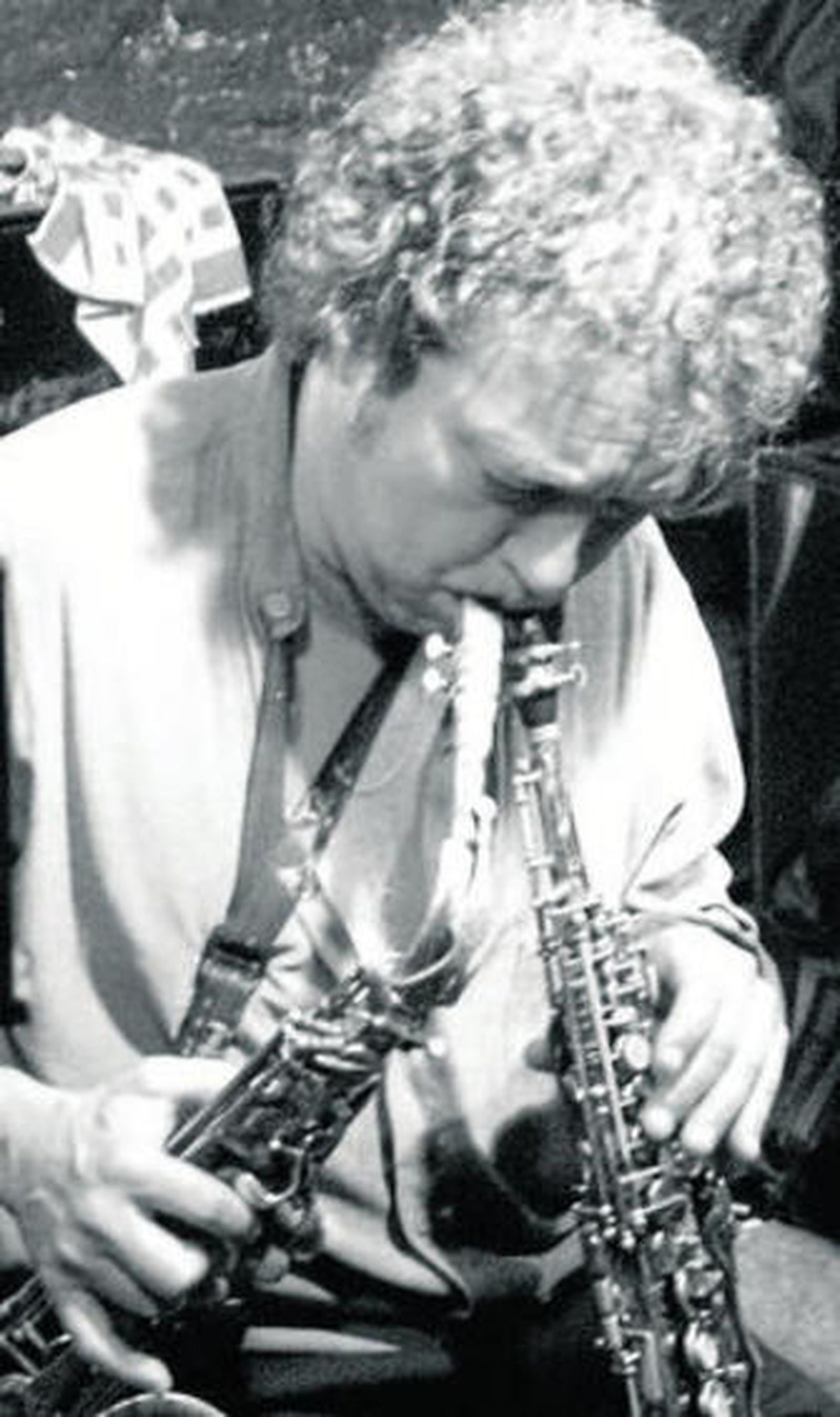 El saxofonista Paul Stocker.