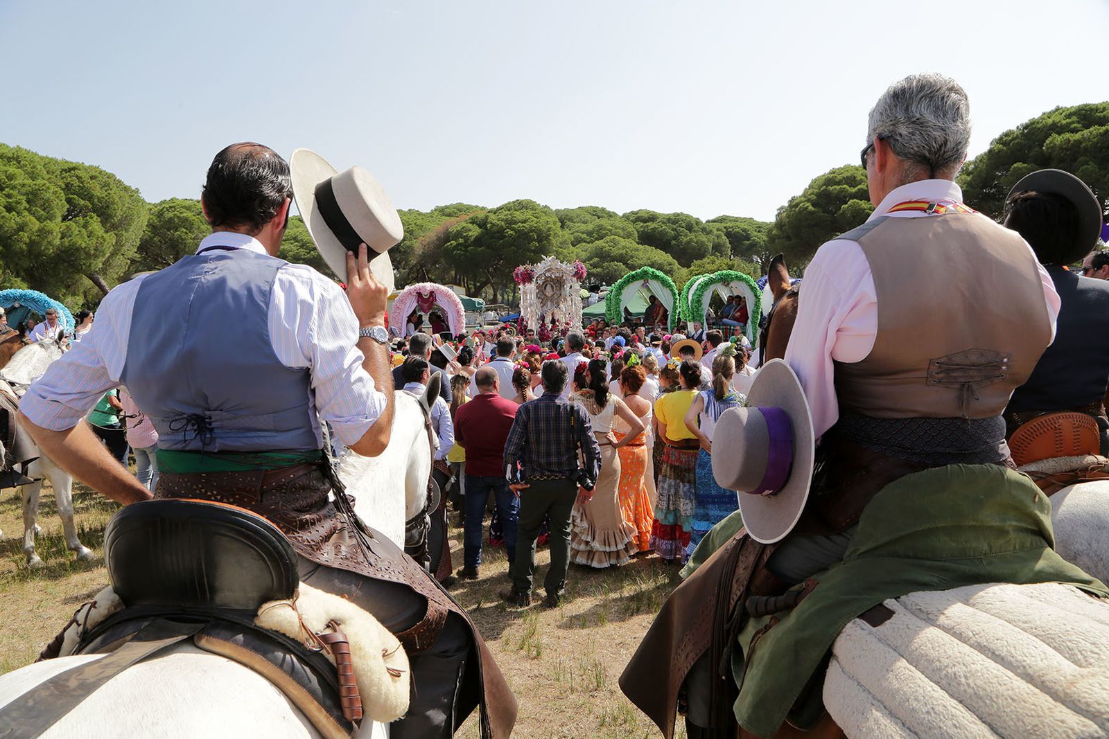 Las imágenes de la segunda jornada de camino de la Hermandad de Jerez
