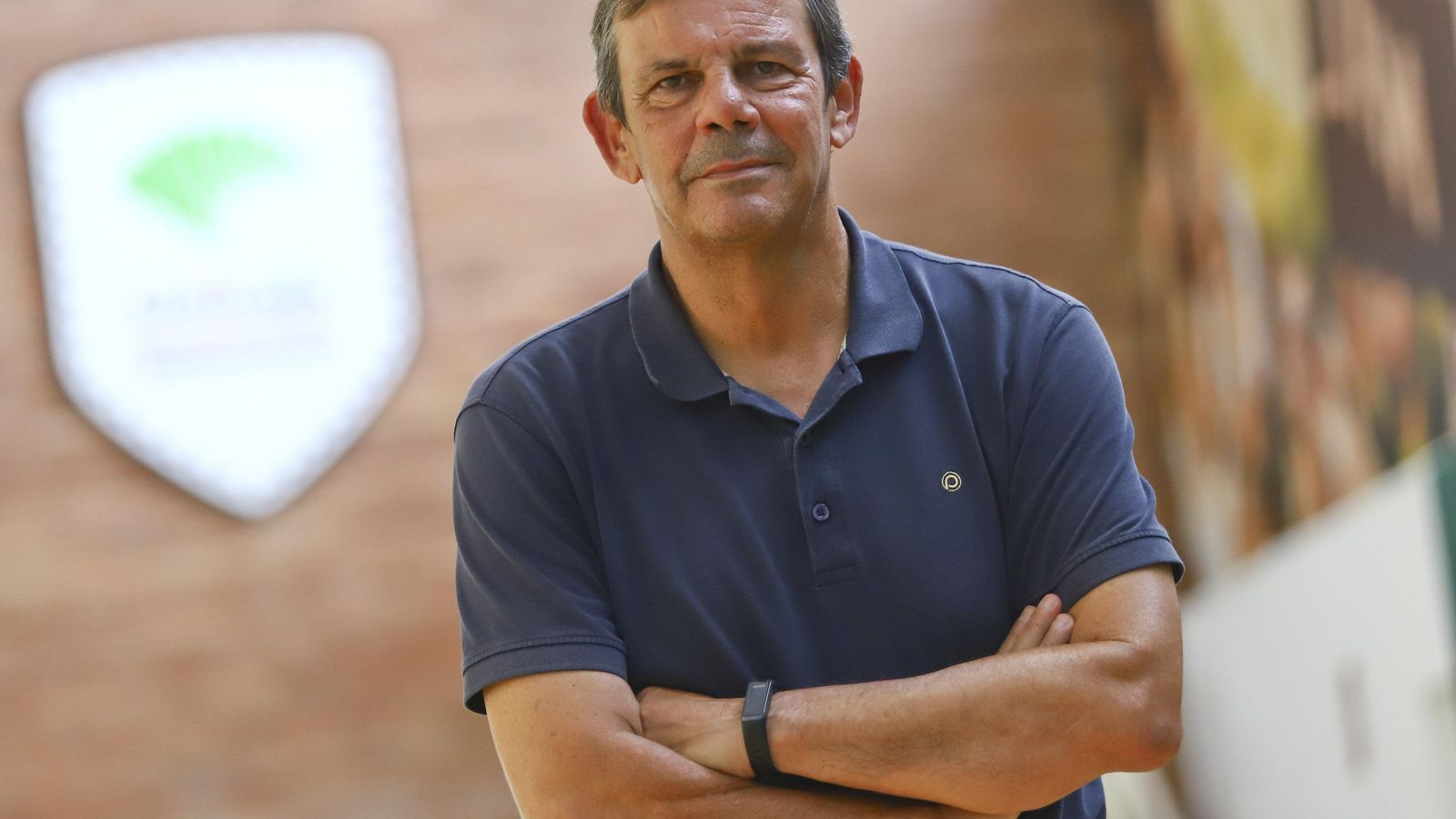 Juanma Rodríguez, en Los Guindos.