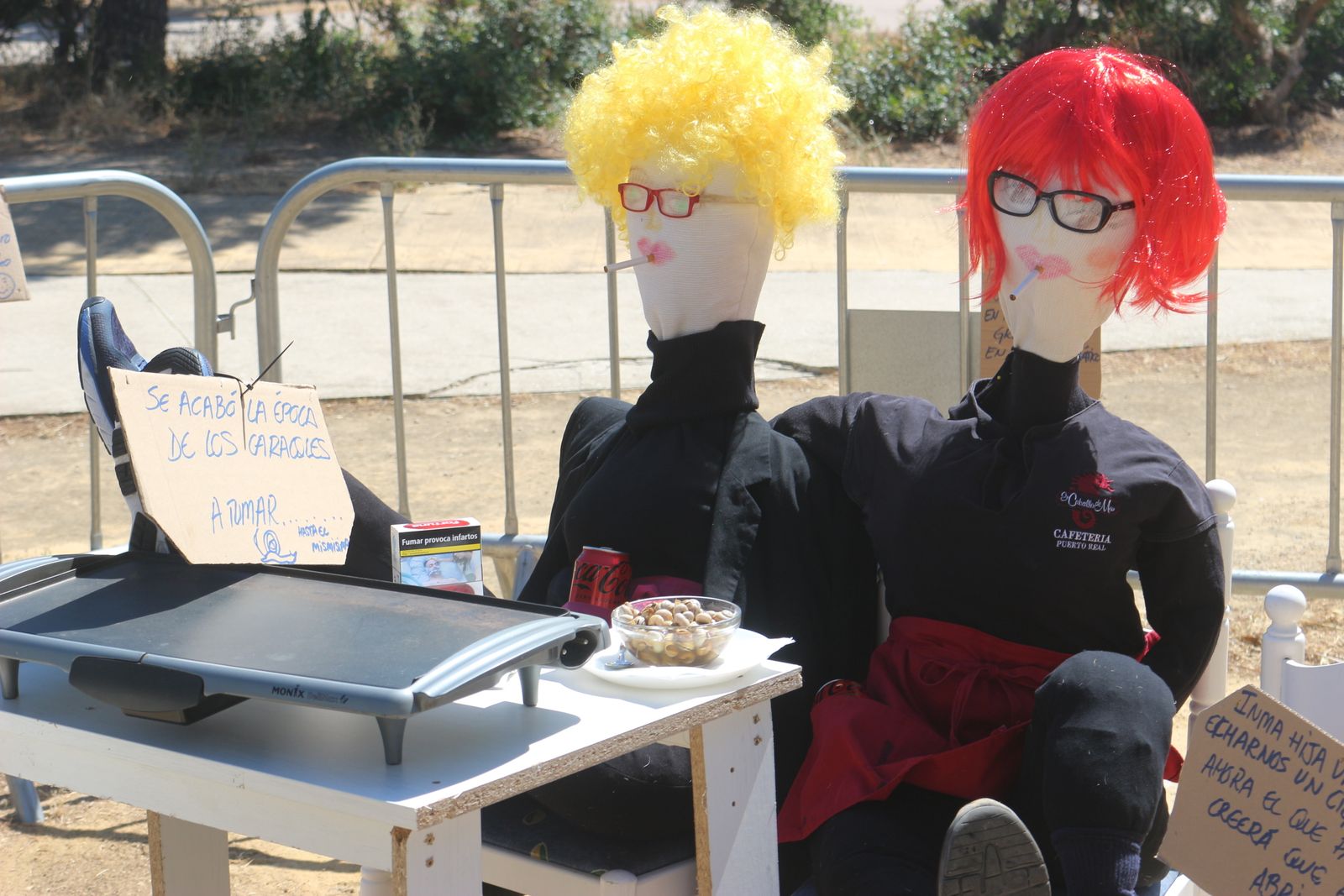 Juan y Juana creados por el Bar el Caballo de Mar