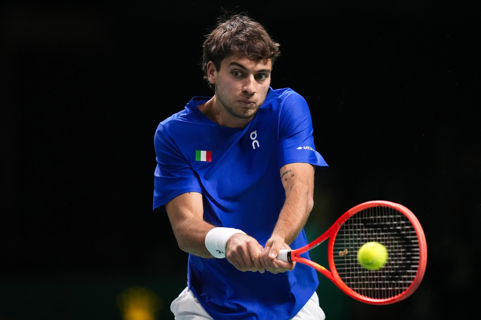 Las fotos de la final de la Copa Davis Italia-España