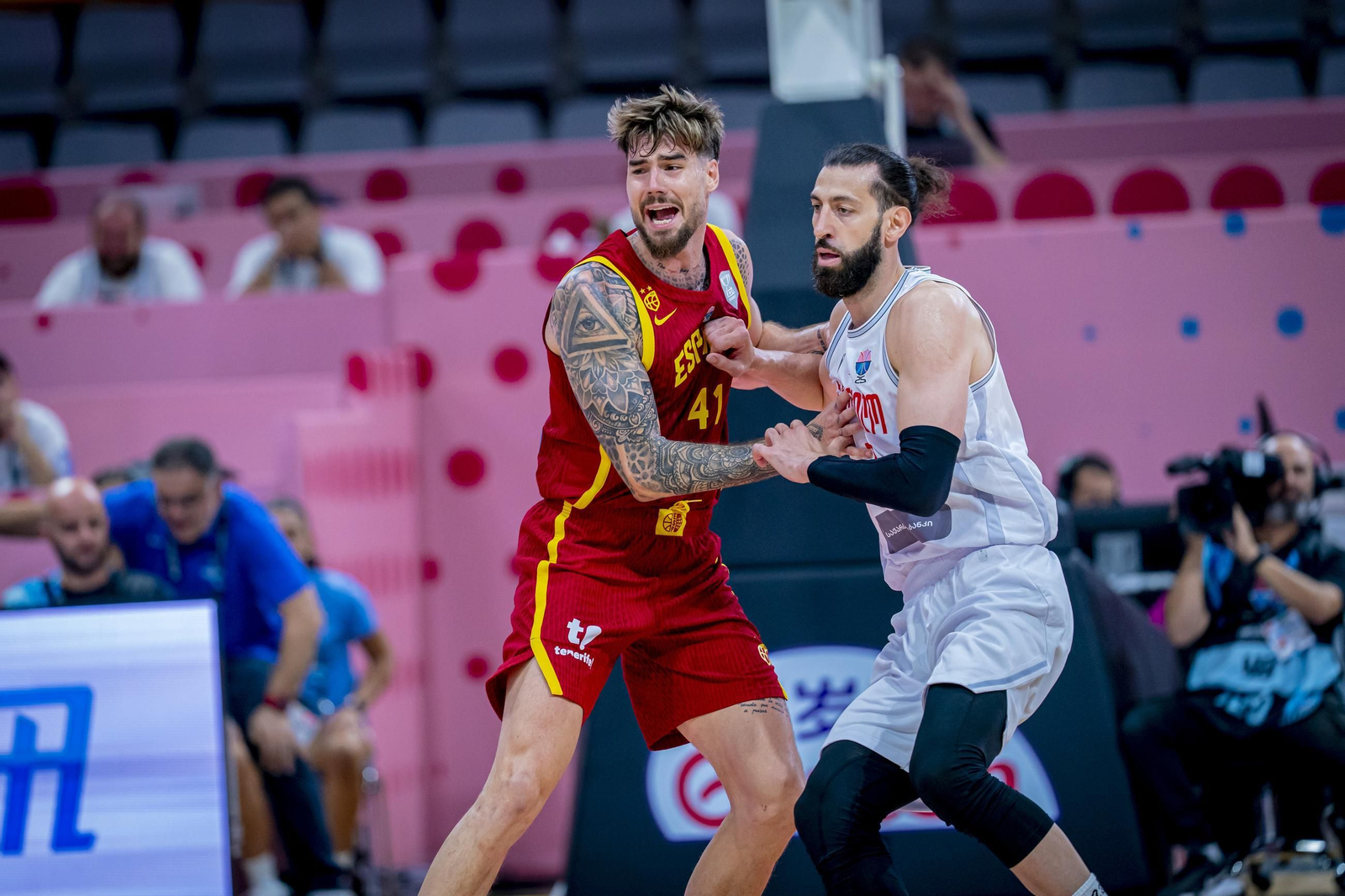 Las fotos del Georgia - España de baloncesto