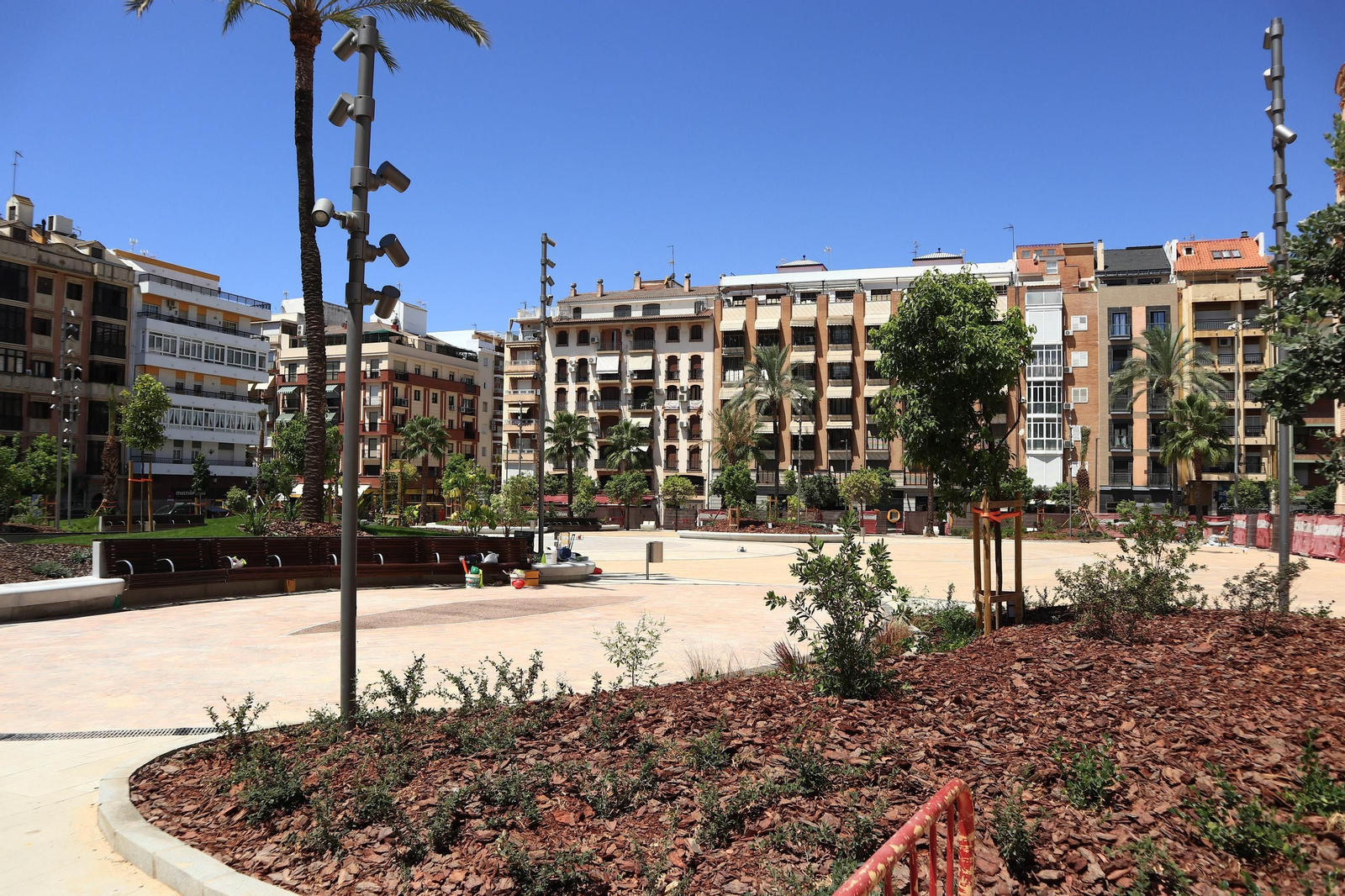 Así ha quedado la Plaza de La Merced tras la remodelación, en imágenes