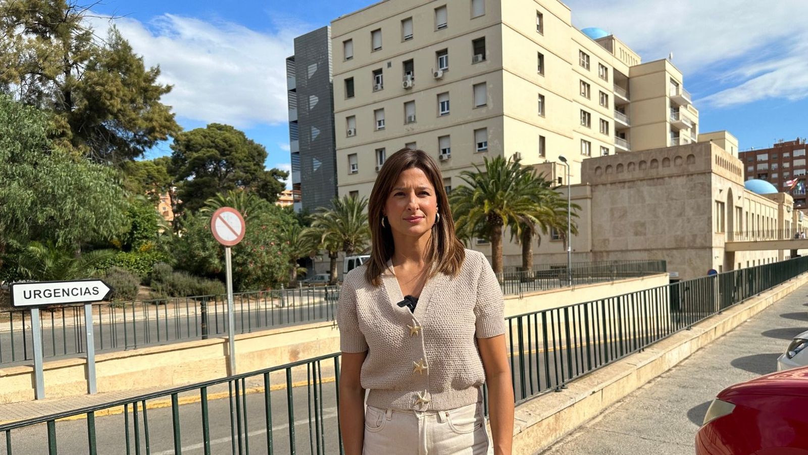 Fátima Herrera, portavoz del PSOE.