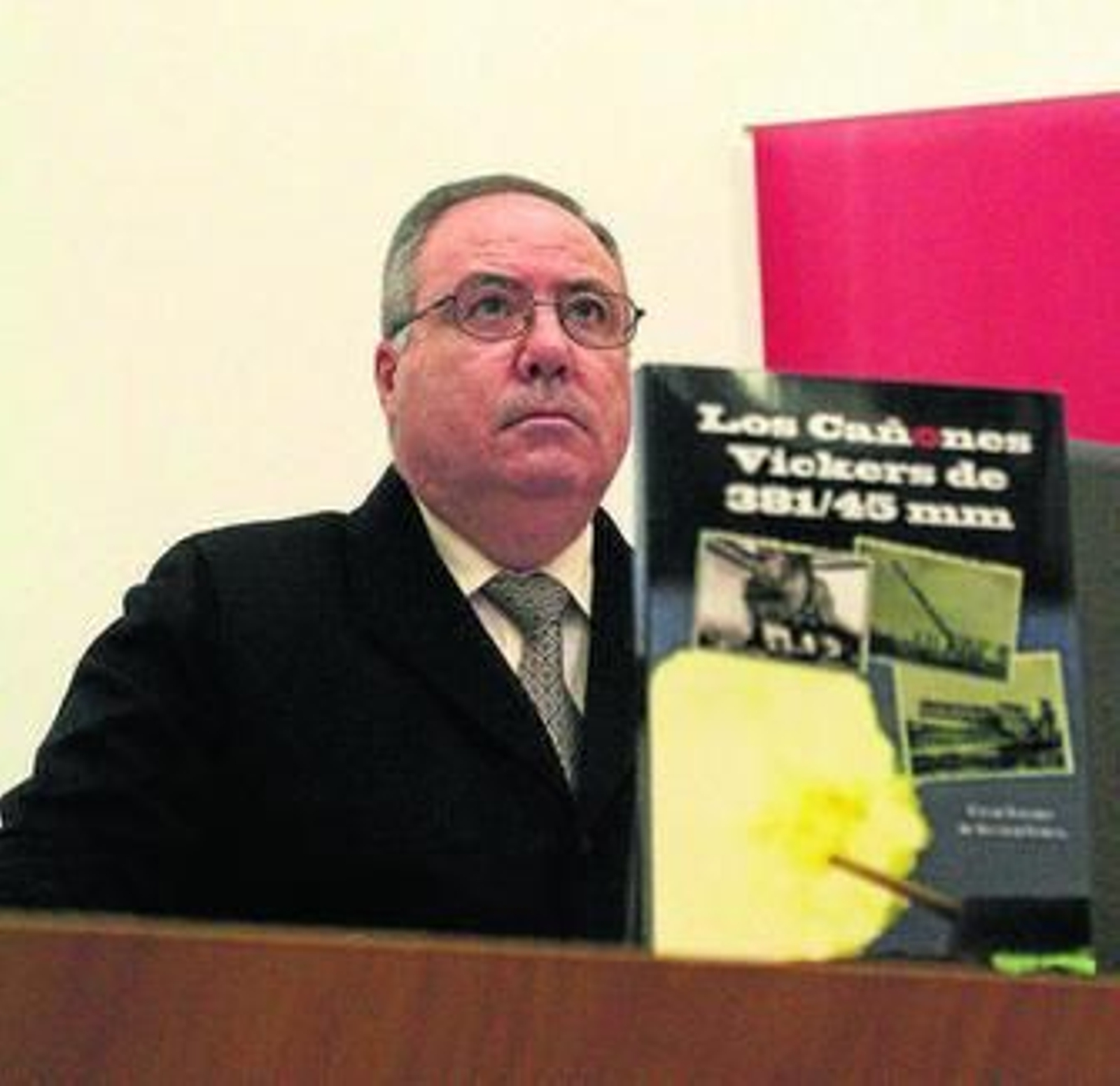 Sánchez de Alcázar, durante la presentación de su libro.
