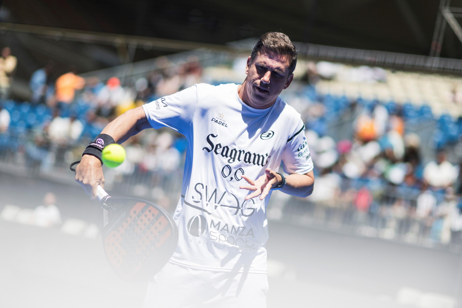 Las mejores fotos de los cuartos de final del pádel en el Estadio de la Cartuja