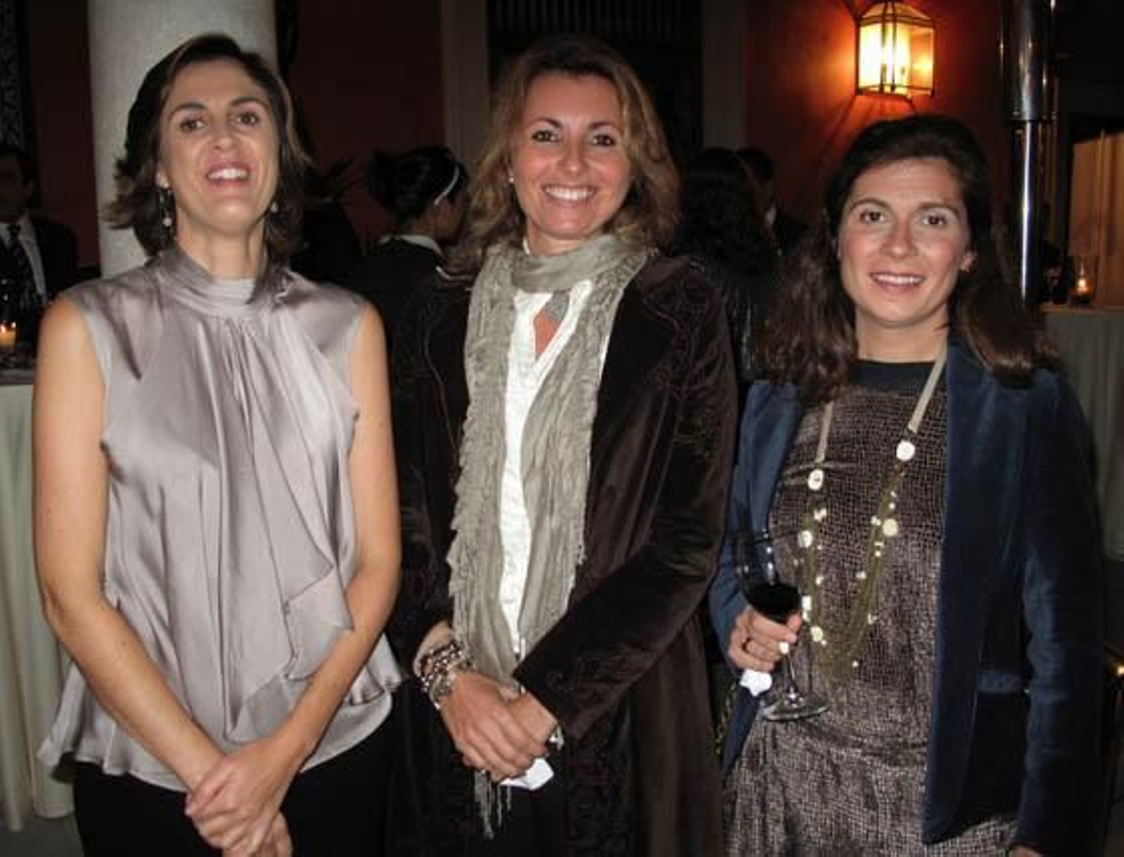 María Enrile, Mónica Herrera y Begoña Mensaque.

Foto: Victoria Ramírez