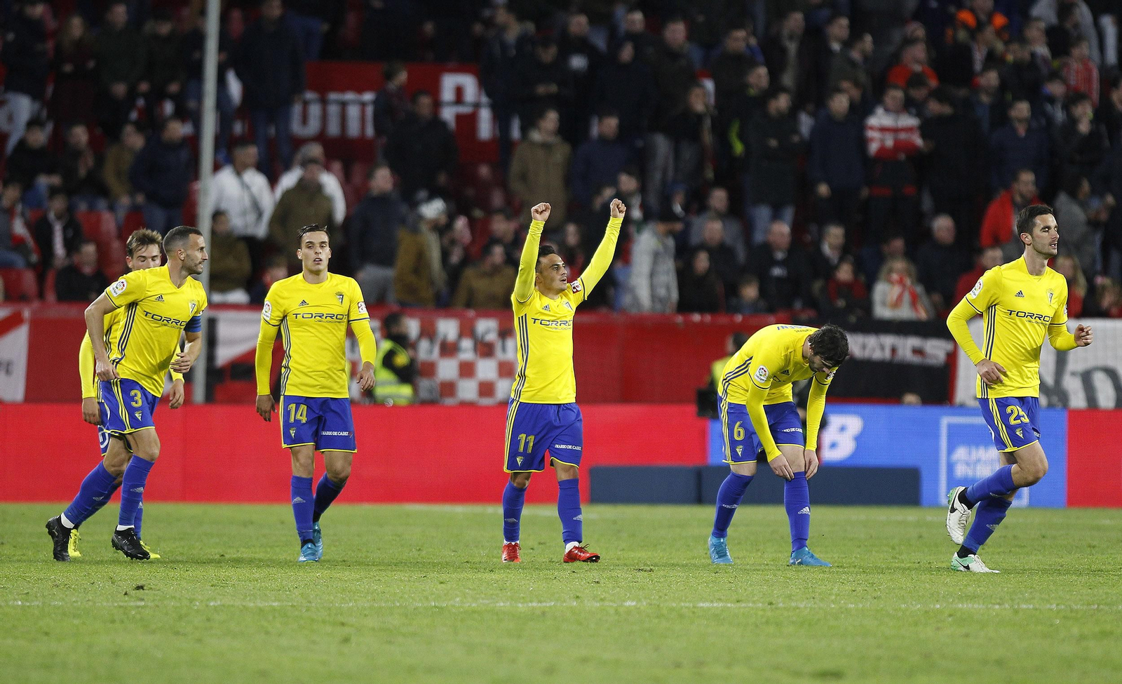 Las imágenes del Sevilla-Cádiz