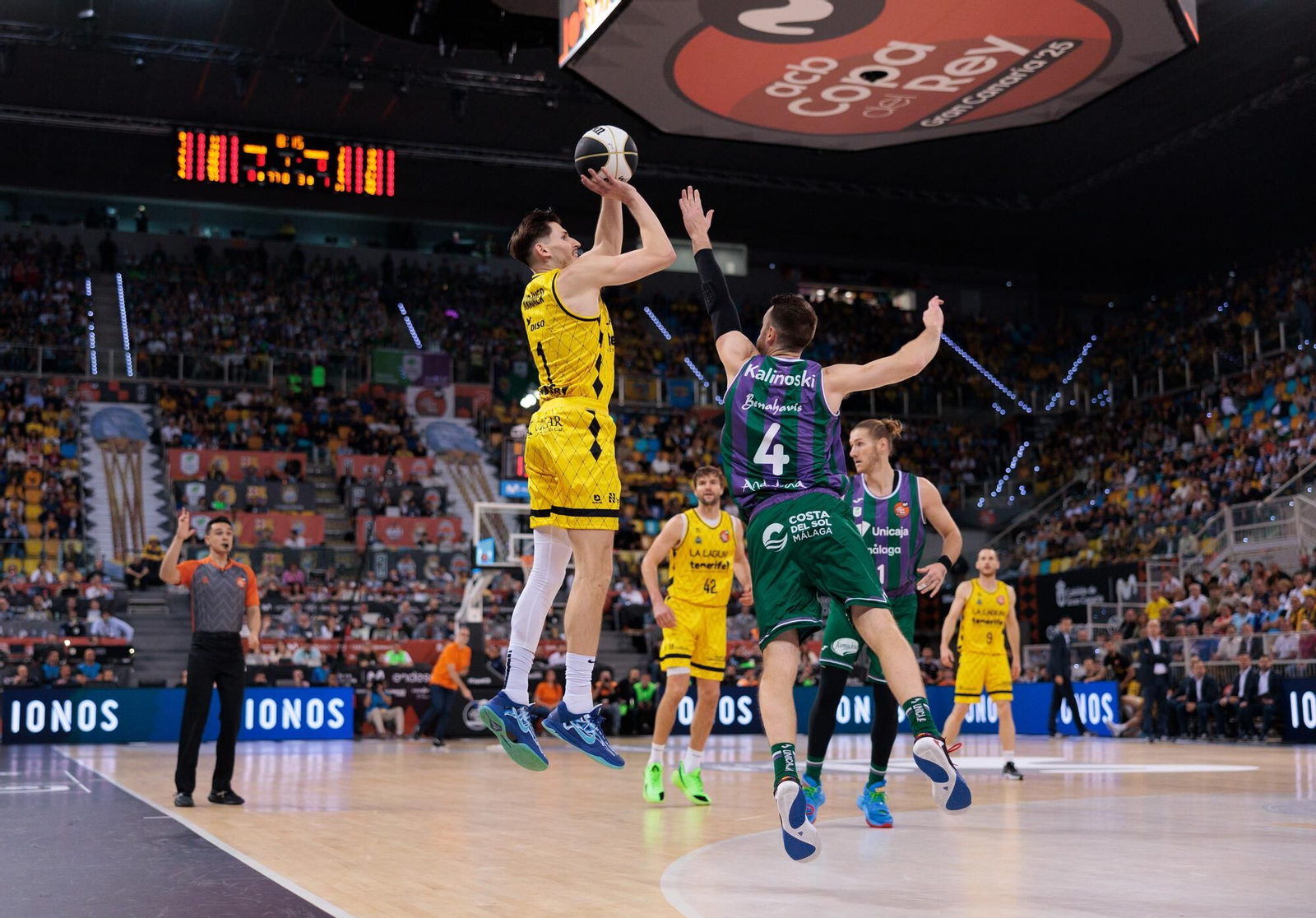Las fotos del Unicaja - La Laguna Tenerife de Copa del Rey