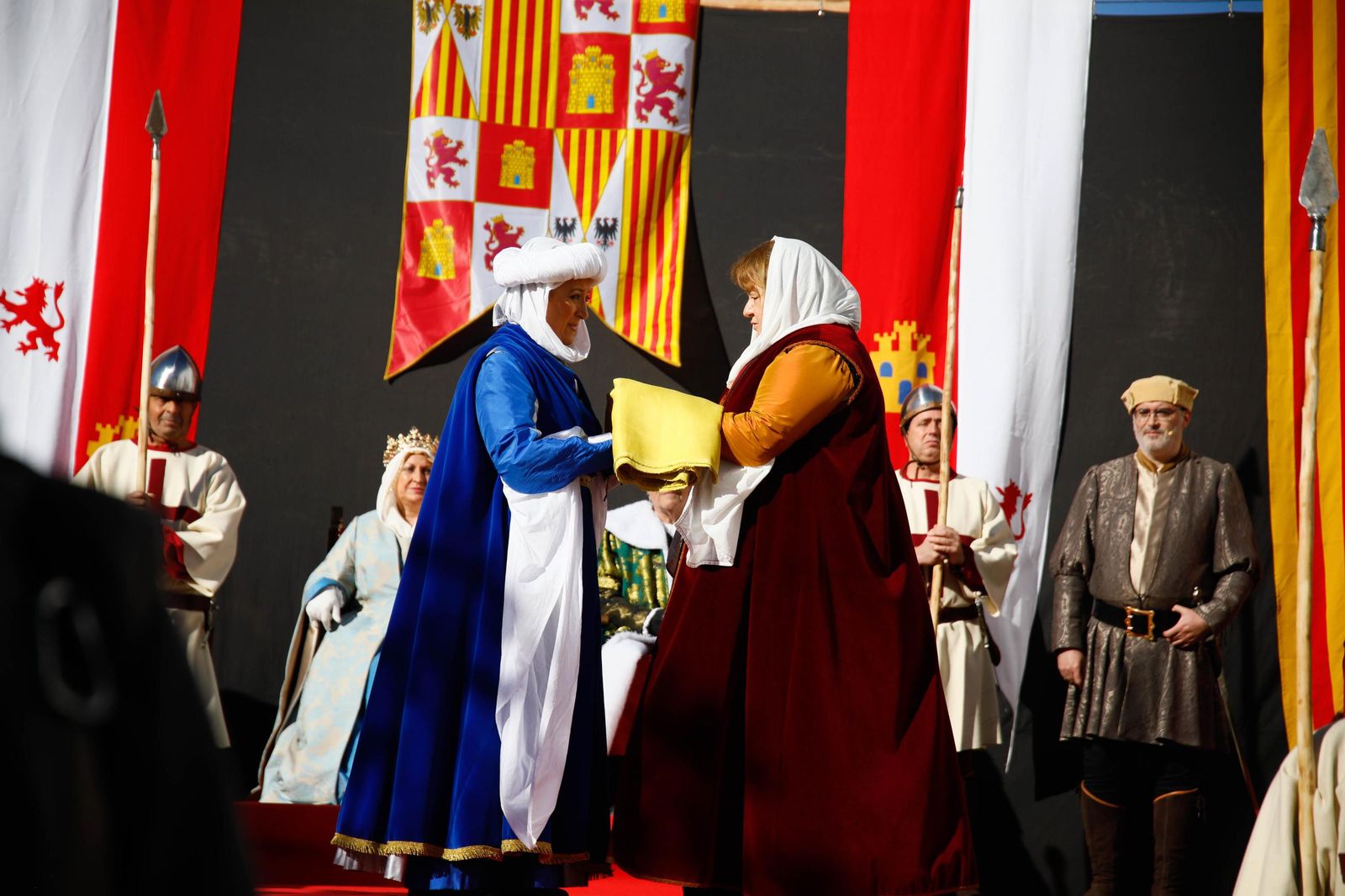 La Recreación de la Pernoctación de los Reyes Católicos en Fiñana, en imágenes