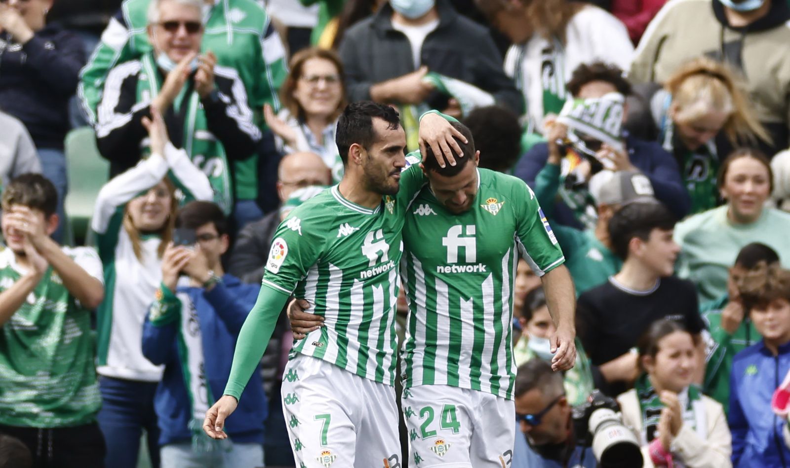 Las imágenes del Betis-Osasuna