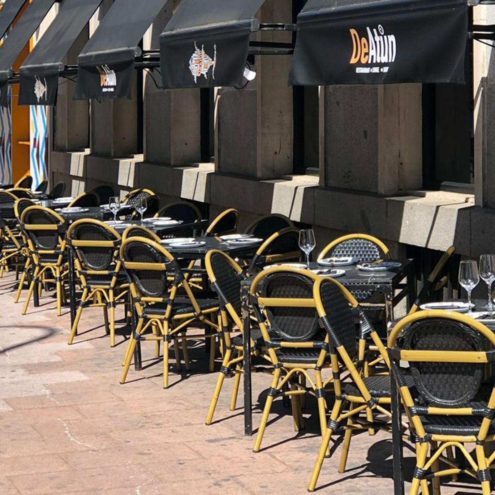 Terraza del nuevo Deatun en Madrid