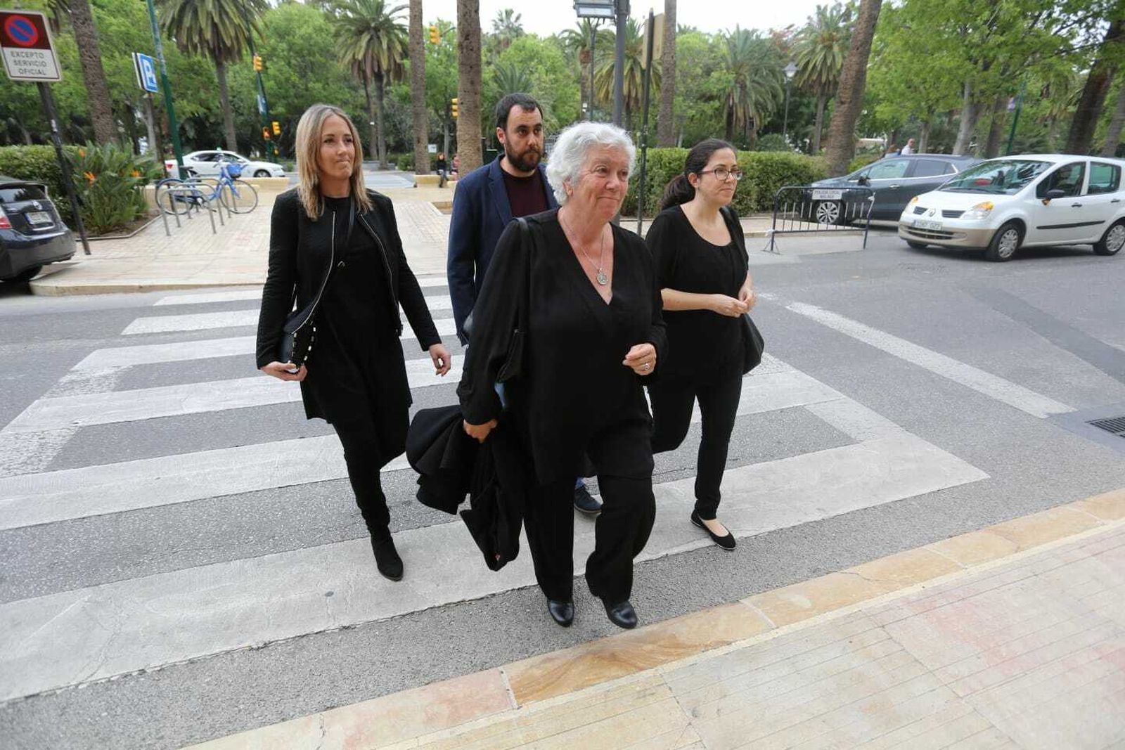 Fotos de la capilla ardiente de Manuel Alcántara