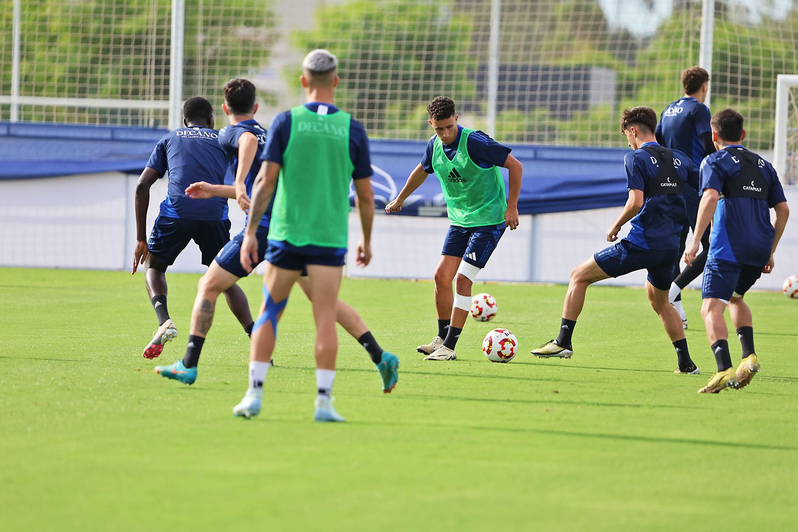 Entrenamiento del Recreativo de Huelva
