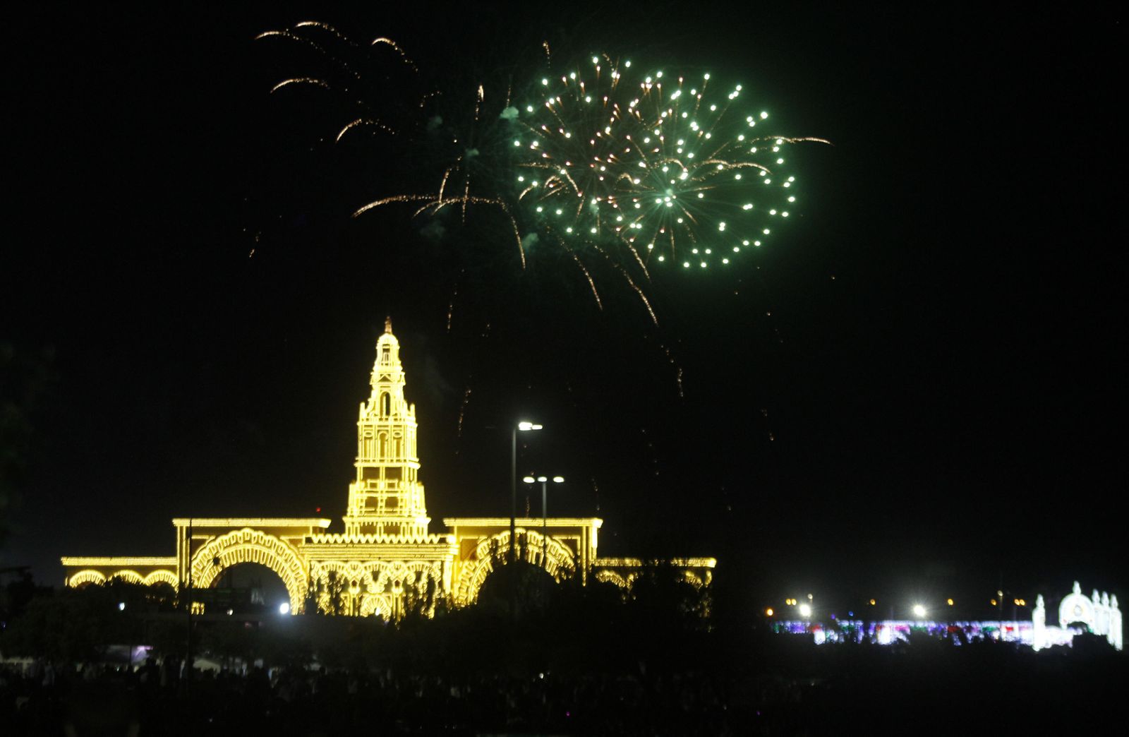 Imágenes de la primera noche de Feria