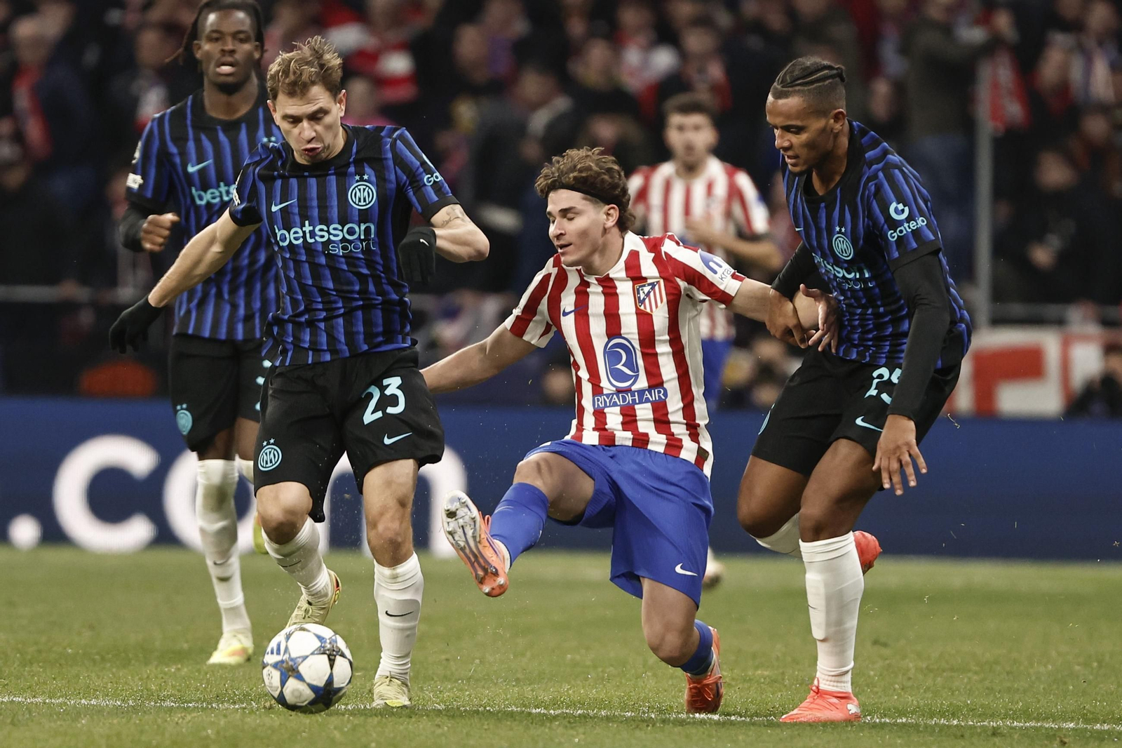 Las fotos del Atlético de Madrid-Inter
