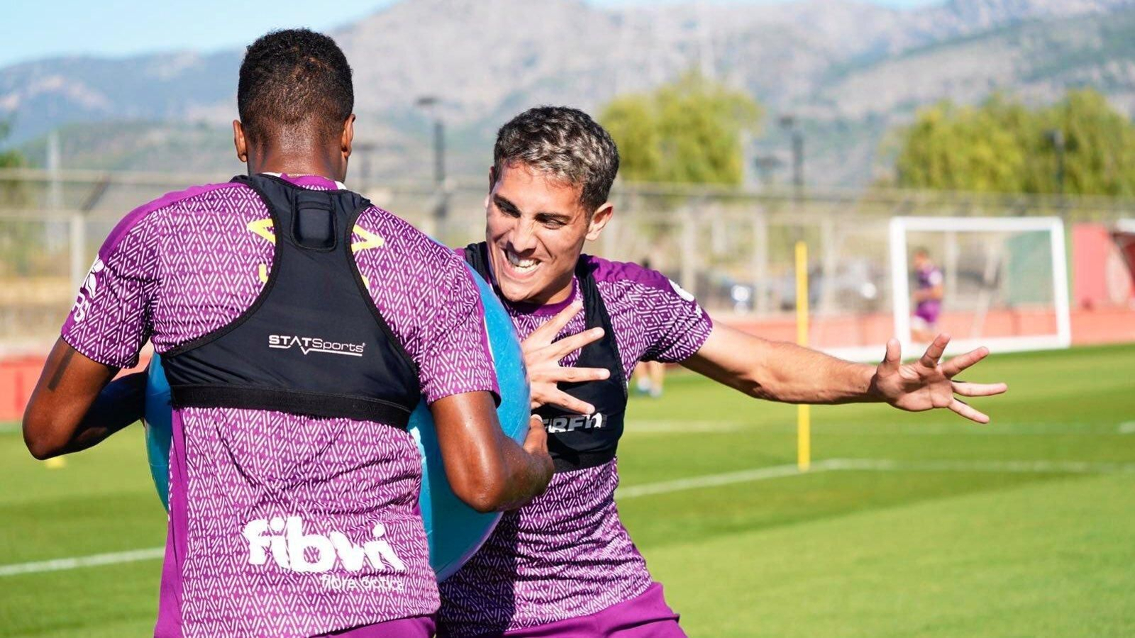 Cufré, en un entrenamiento. Cufré, en un entrenamiento.