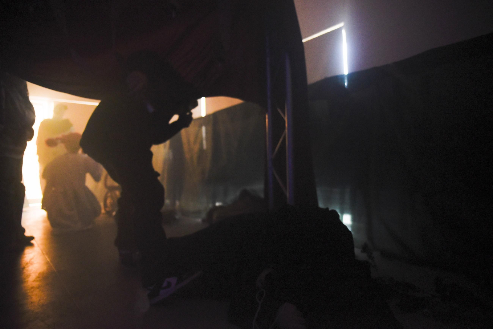 Fotos del horror freak por Halloween en La Línea