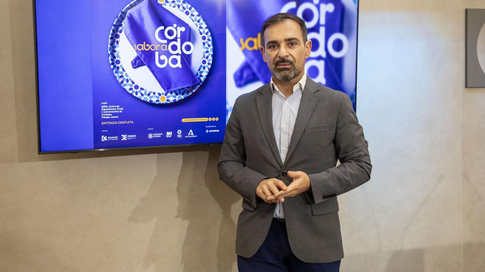 Félix Romero presenta la feria Sabor a Córdoba. Félix Romero presenta la feria Sabor a Córdoba.