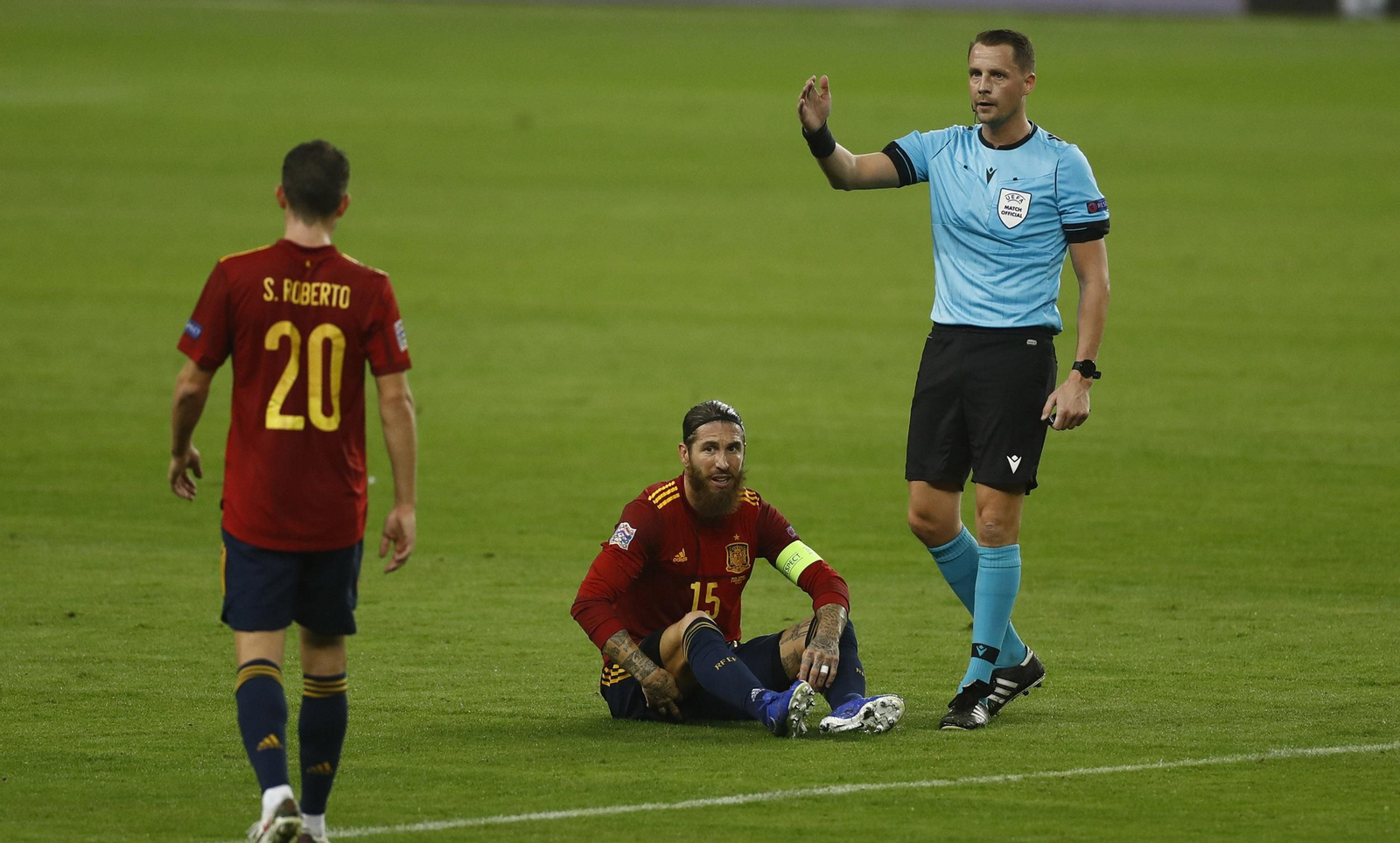 España-Alemania, en imágenes