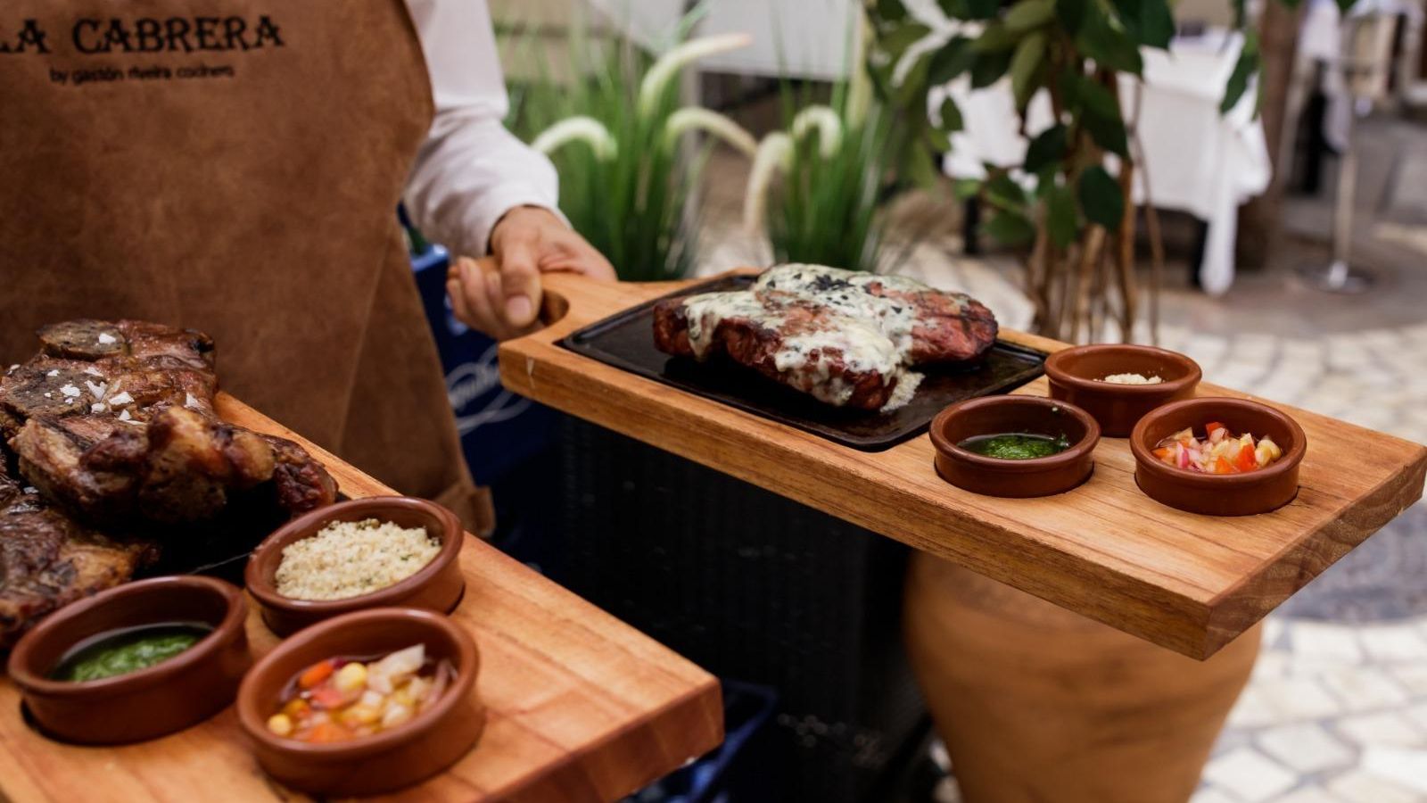 Un servicio en La Cabrera.