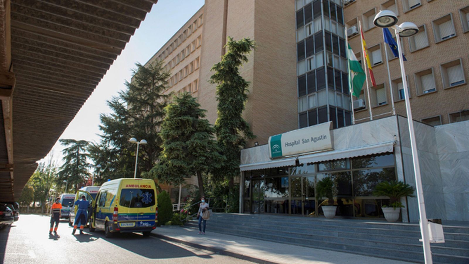 Vista general del Hospital  San Agustín de Linares.