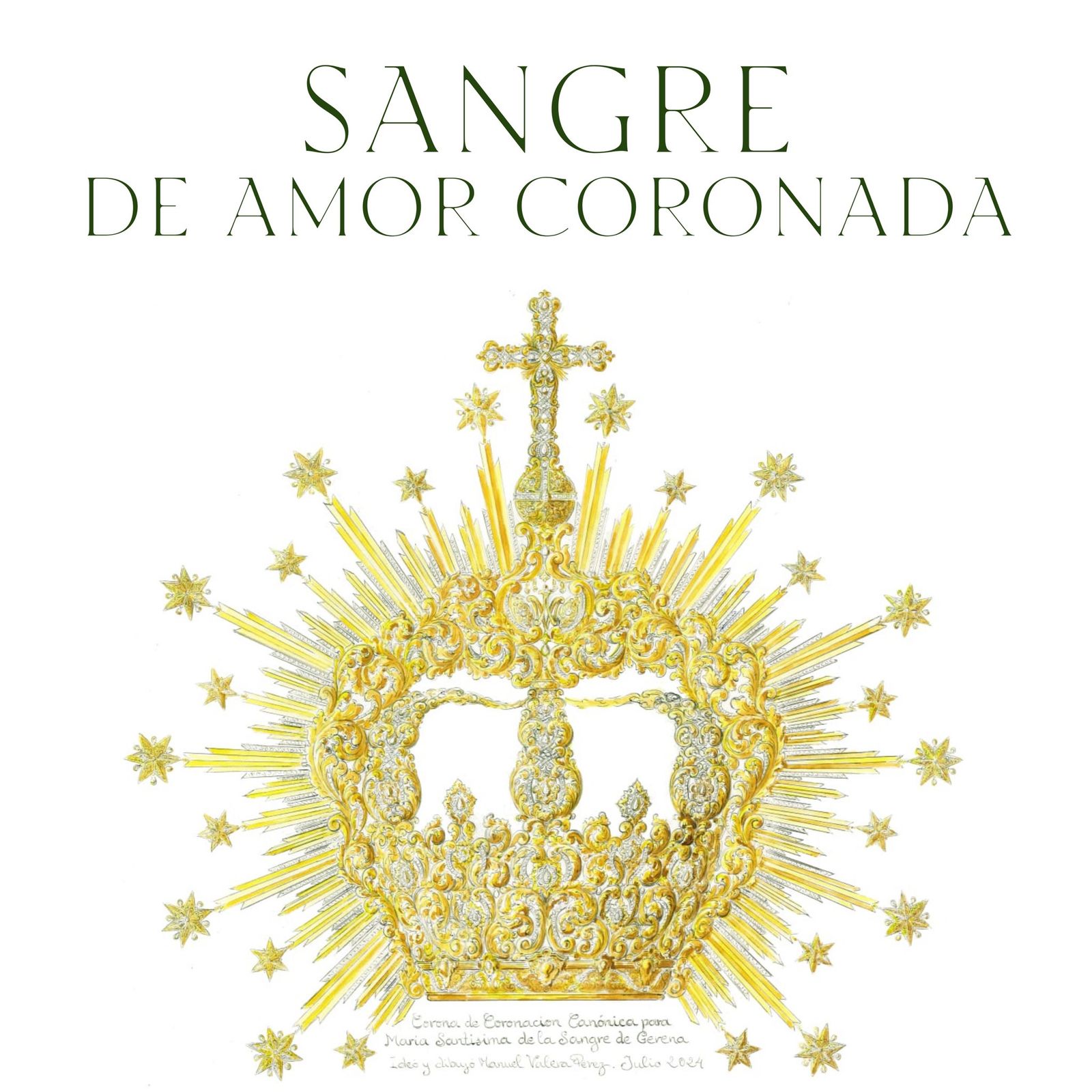 La pieza con la que será coronada la imagen