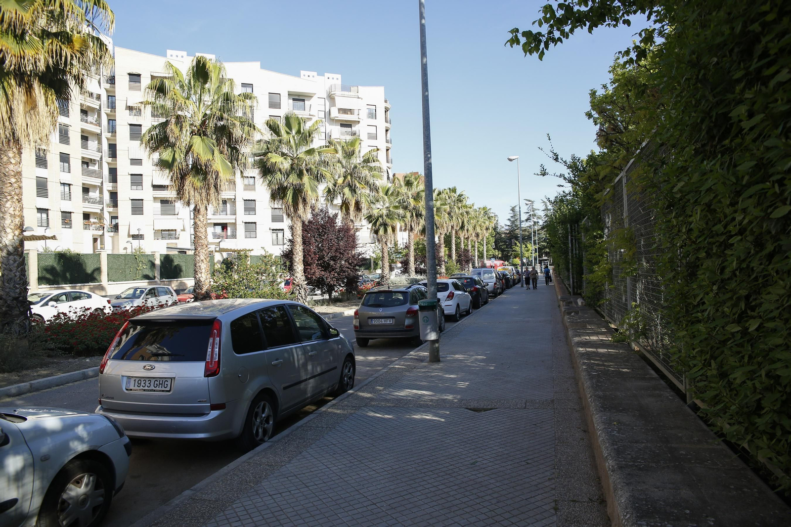 Zona por la que corría el menor cuando fue secuestrado.
