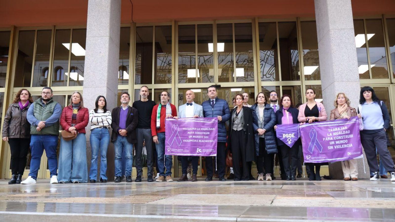 25N en el Ayuntamiento de Córdoba.