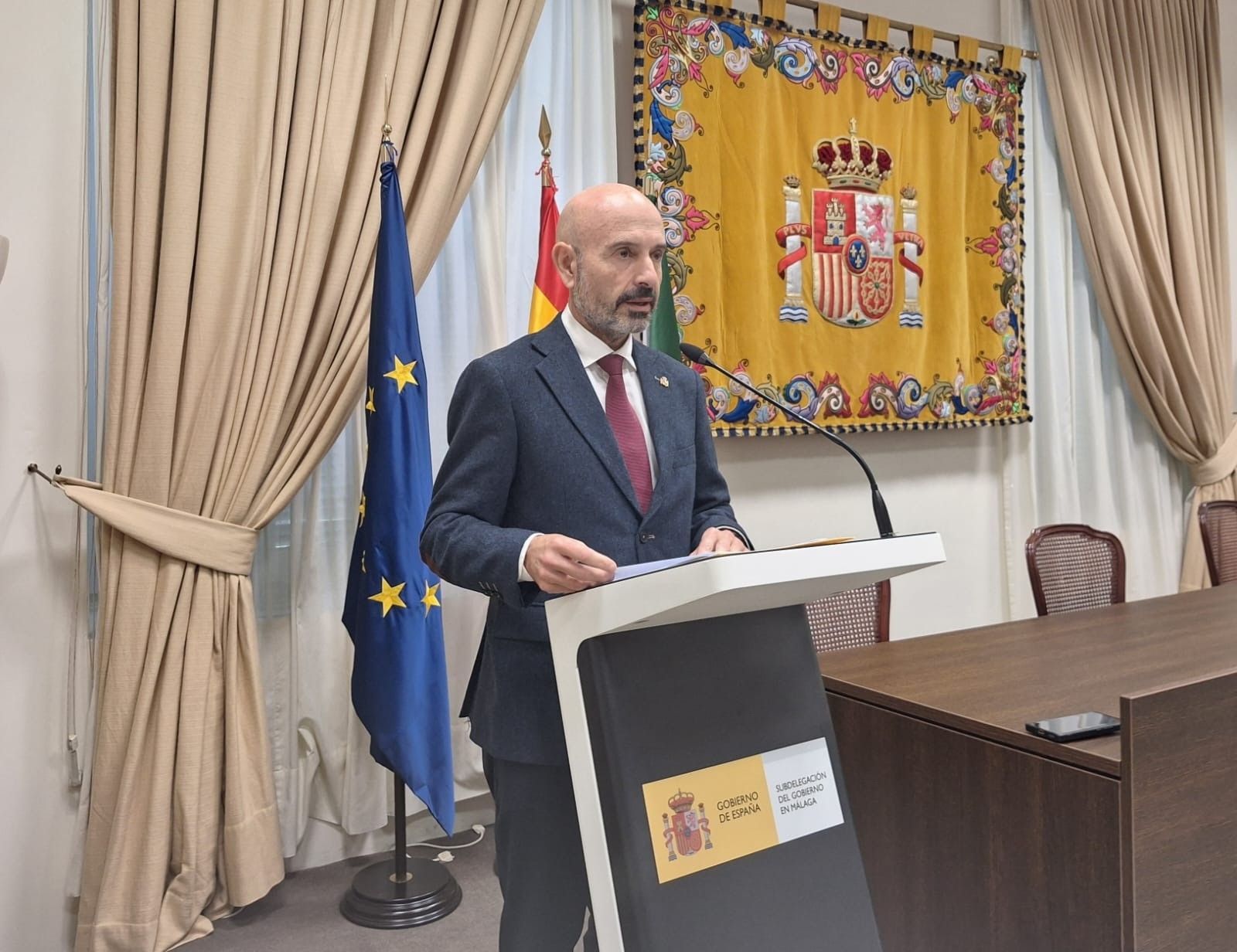 El subdelegado del Gobierno, Javier Salas.