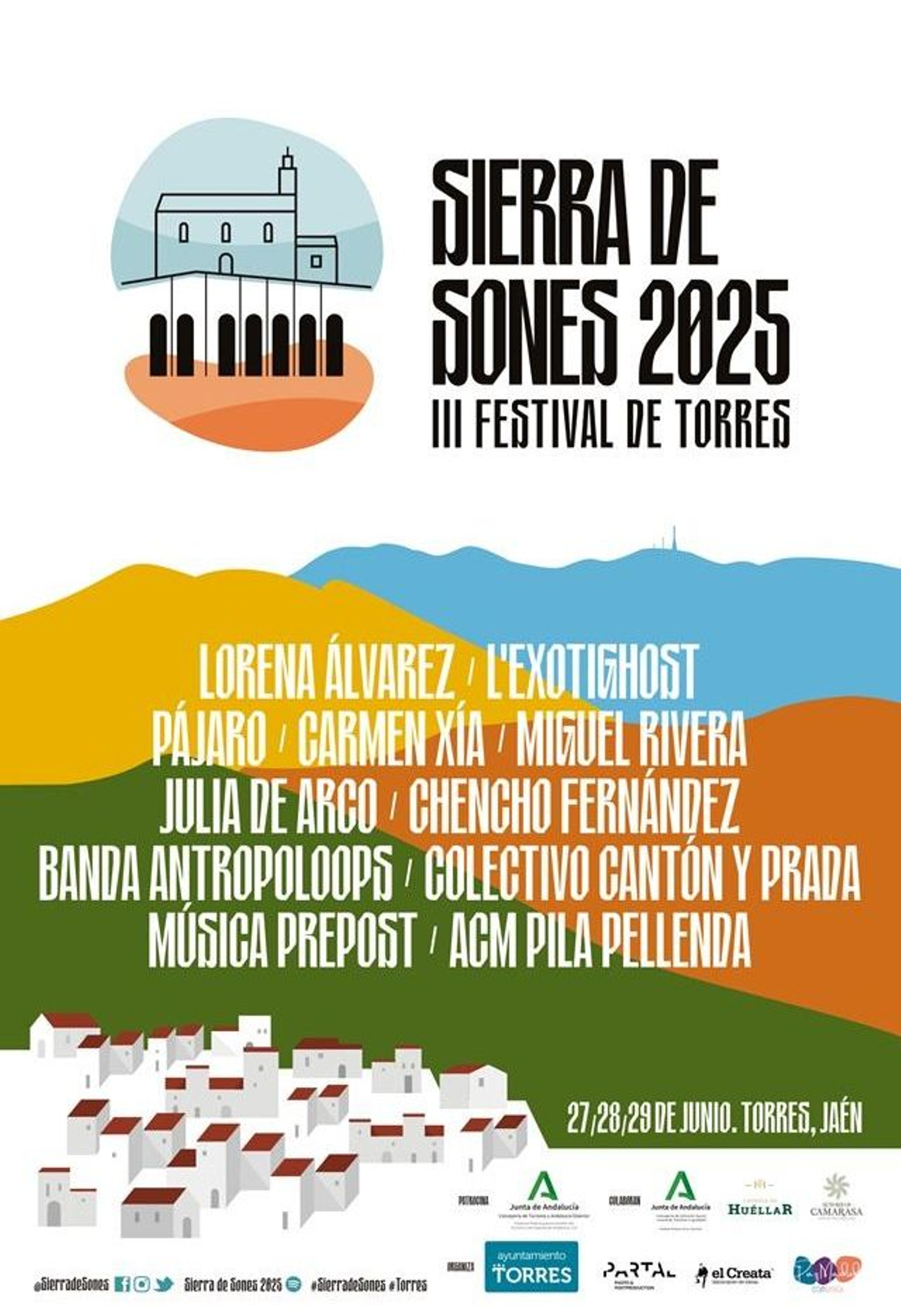 Cartel de la tercera edición del festival torreño.