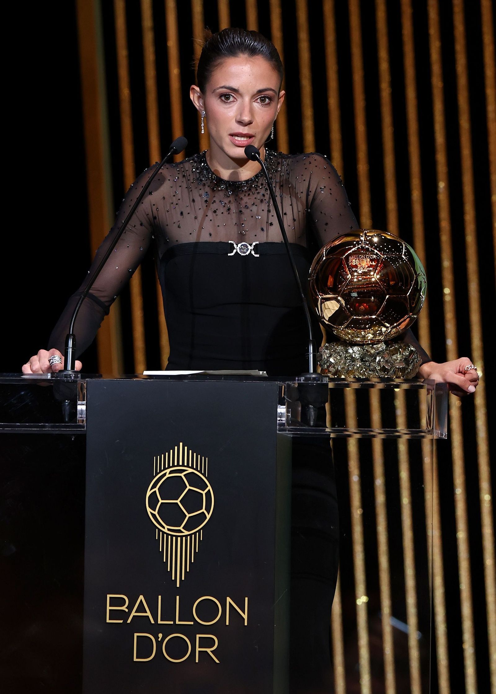 Las fotos del Balón de Oro