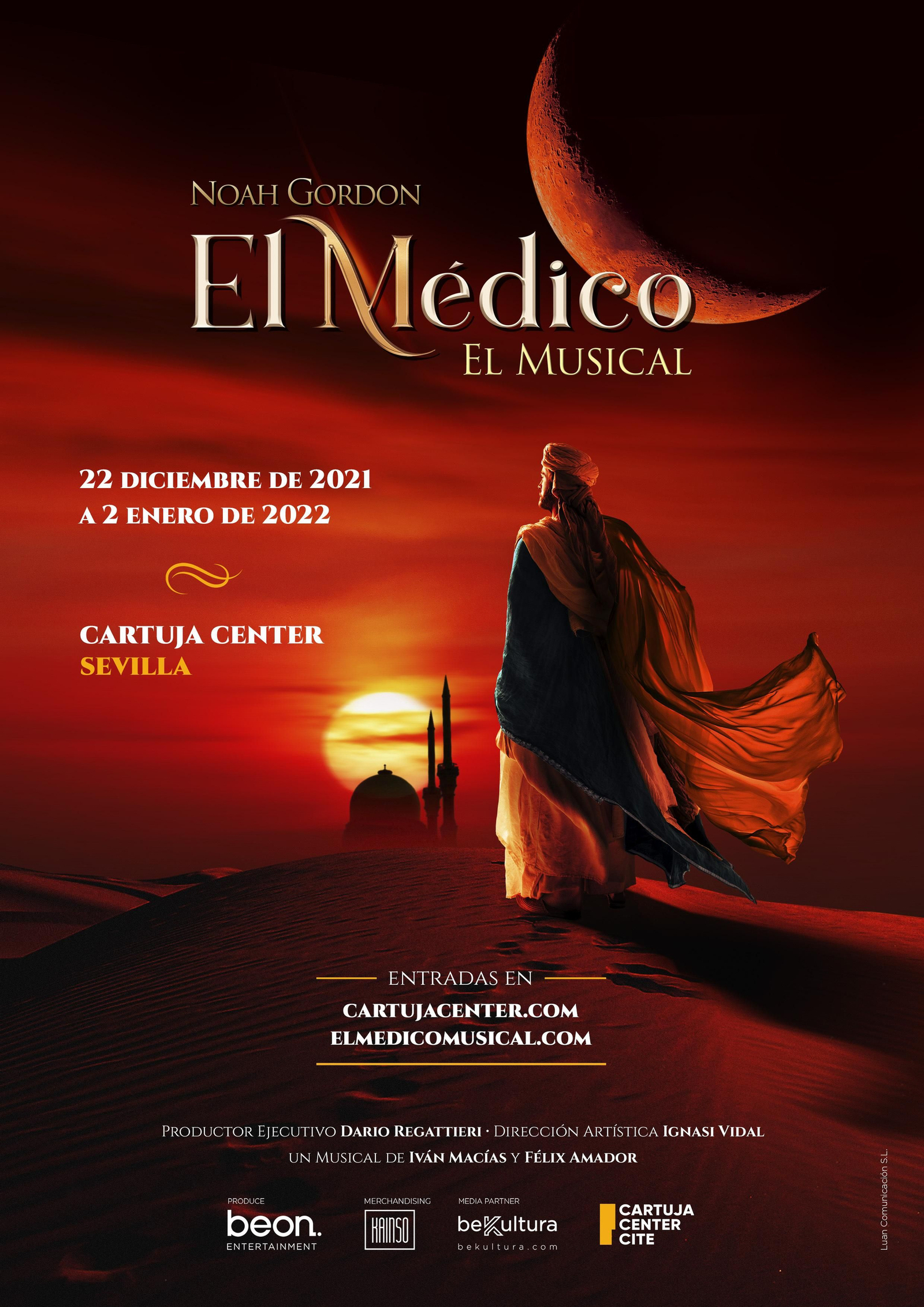 Cartel de 'El Médico, el musical'.