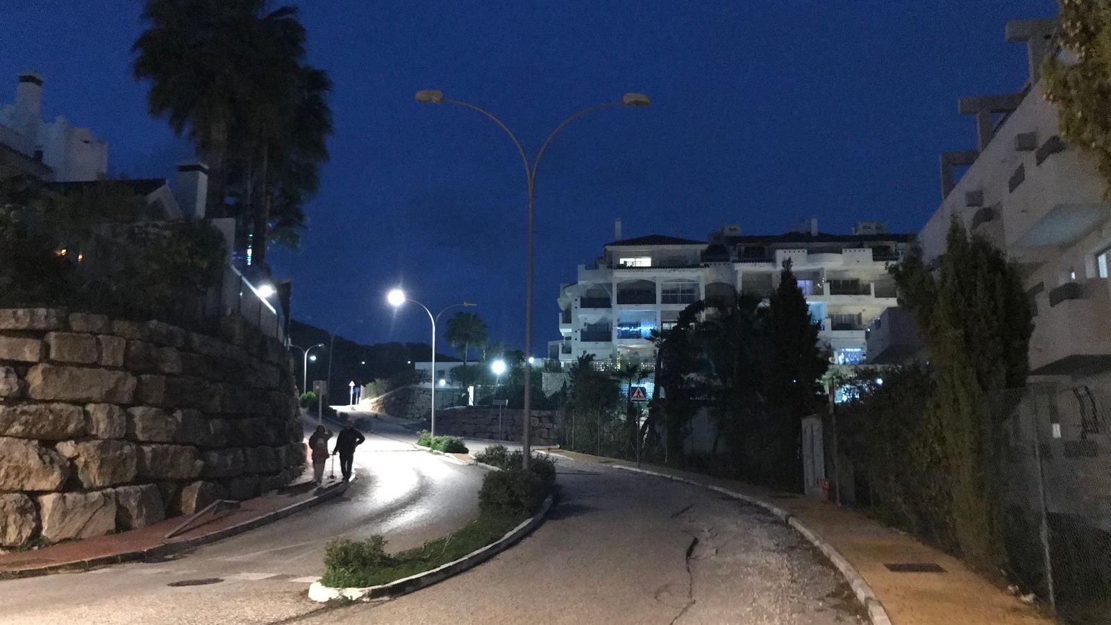 La calle Ingenieros en la tarde de este viernes.