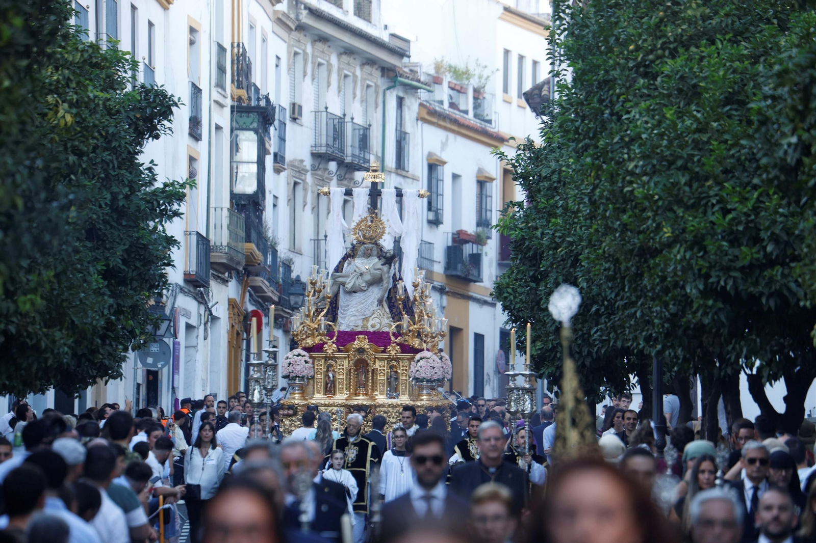 Las Angustias, en el Magno Vía Crucis