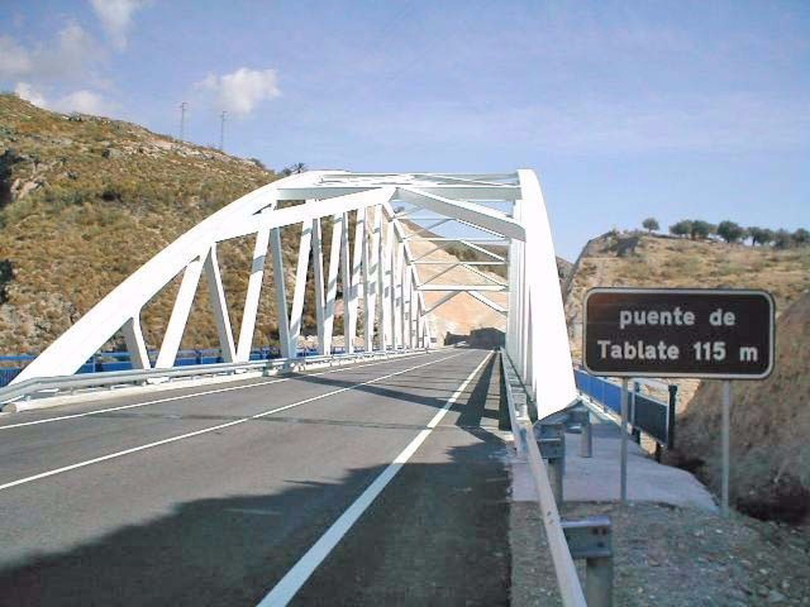 Imagen de archivo del puente de Tablate de La Alpujarra