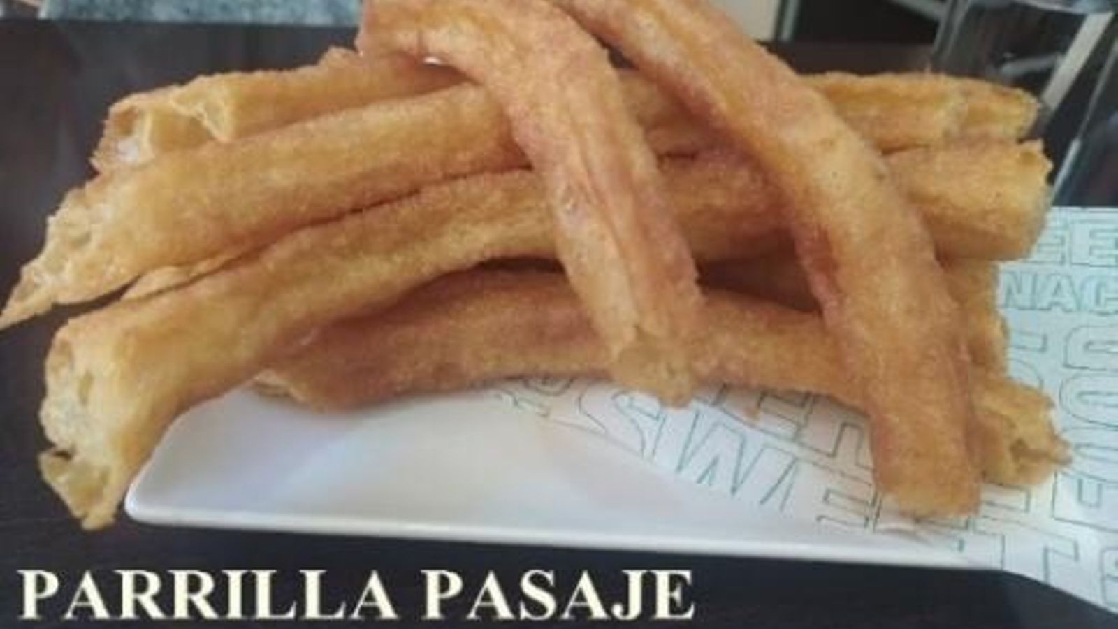 Churros en el Parrilla Pasaje