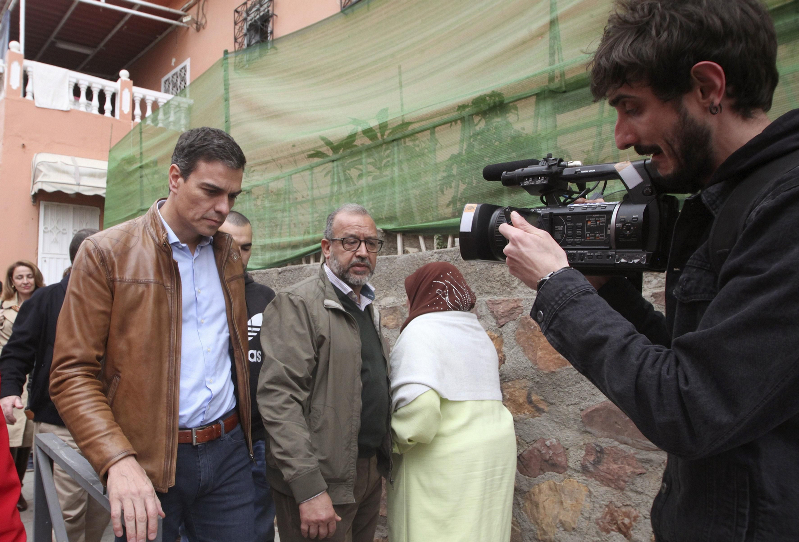 El candidato a las primarias del PSOE, Pedro Sánchez