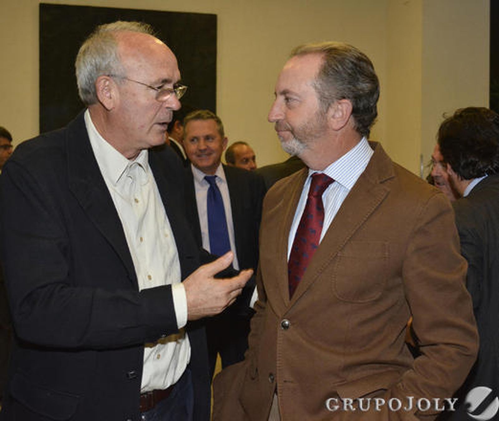 Francisco Casero, con el presidente de Bogaris, Rodrigo Charlo.

Foto: Juan Carlos Vázquez / Manuel Gómez