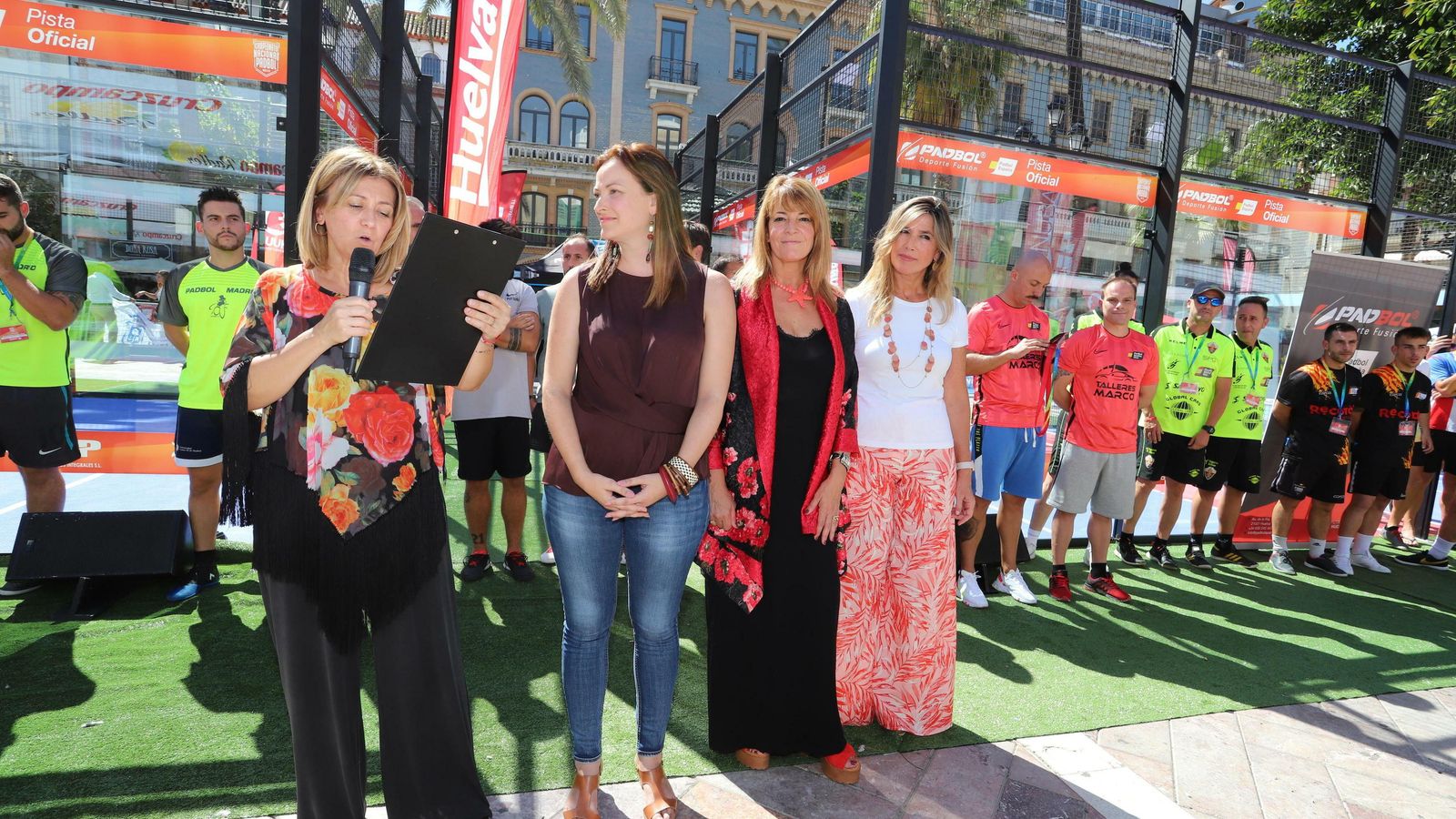 Inauguración del Campeonato Nacional de Padelbol