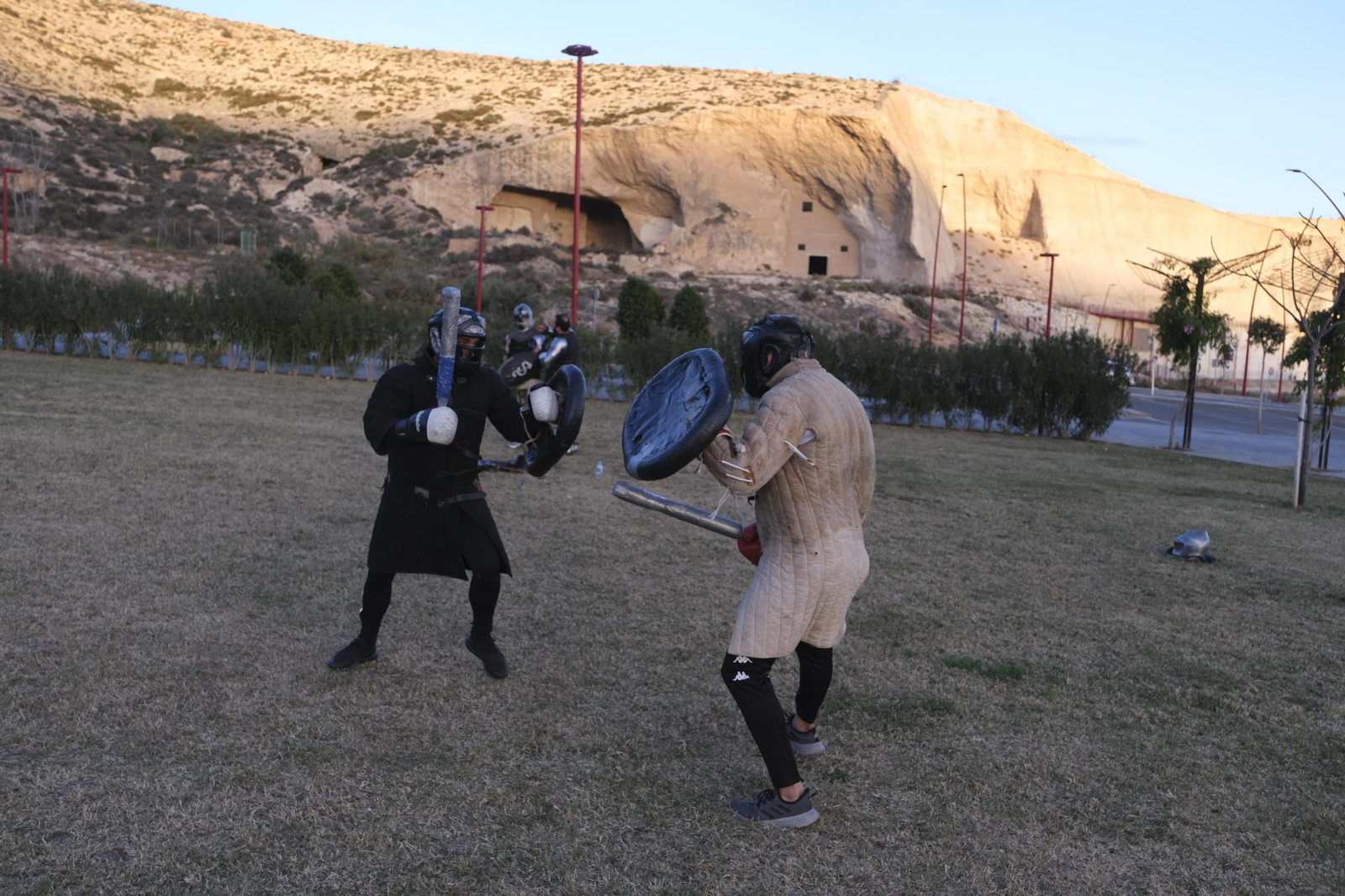 Fotogalería de los combates medievales en Almería
